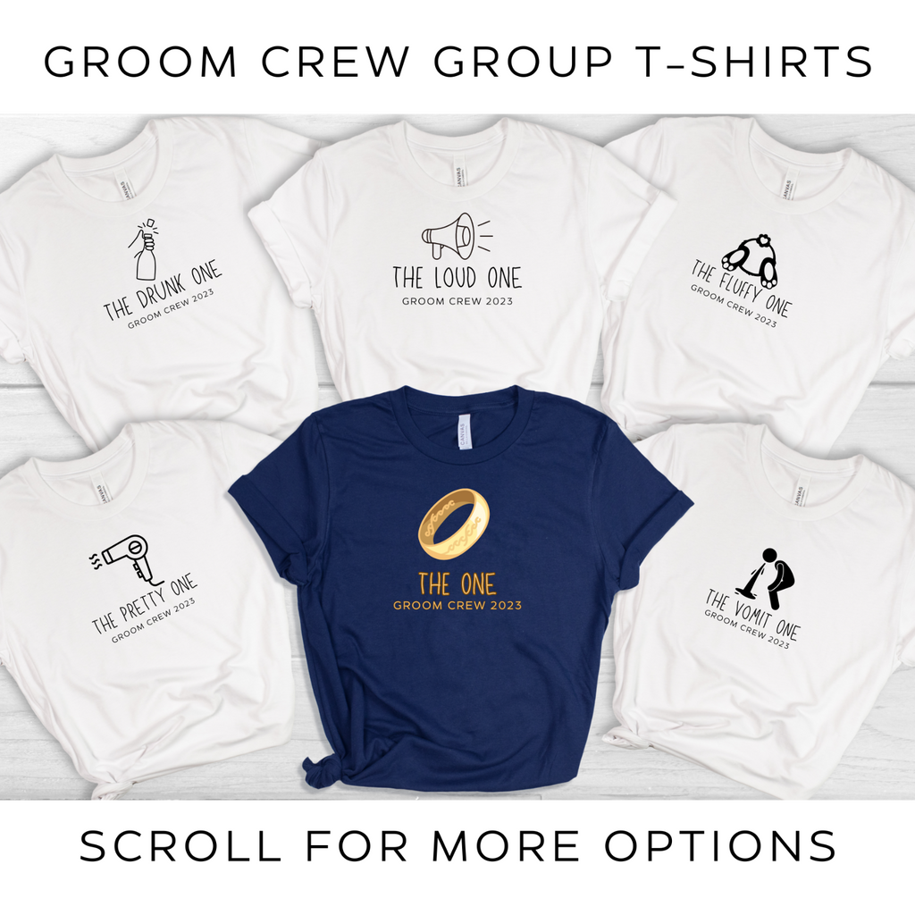 Bachelor party group t-shirts Buck party shirts Groom crew tshirts