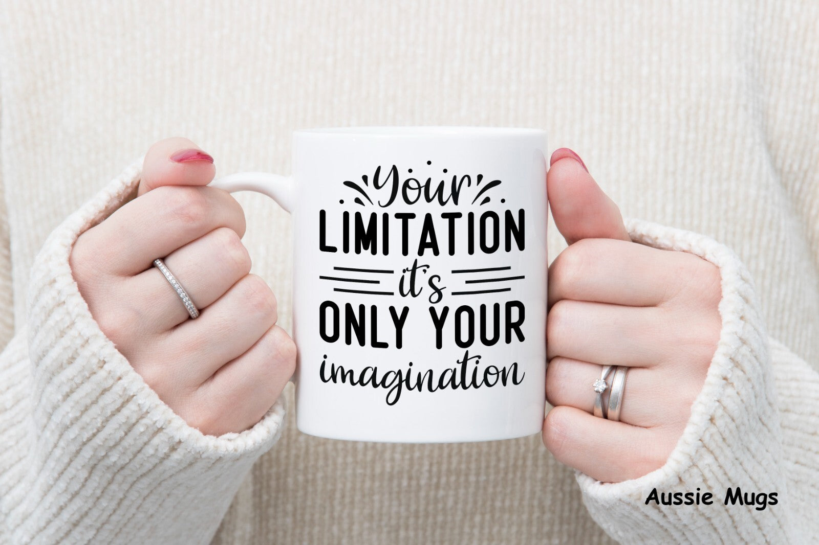 Limited Only By Your Imagination Novelty mug gift coffee cup