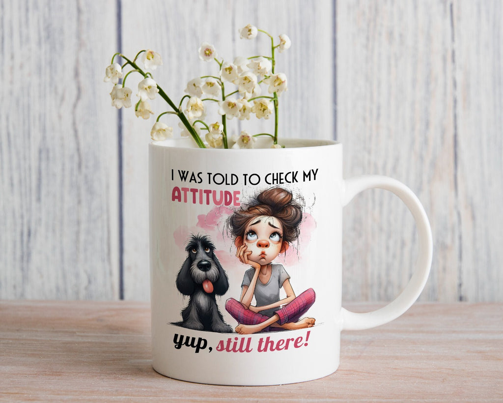 Girl with Attitude Gift Novelty Mug Gift Coffee Cup