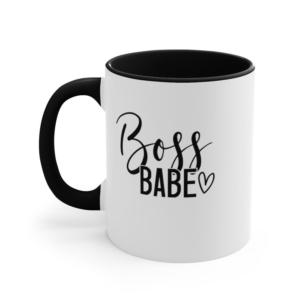 Boss babe novelty mug gift for lady boss in charge ceo