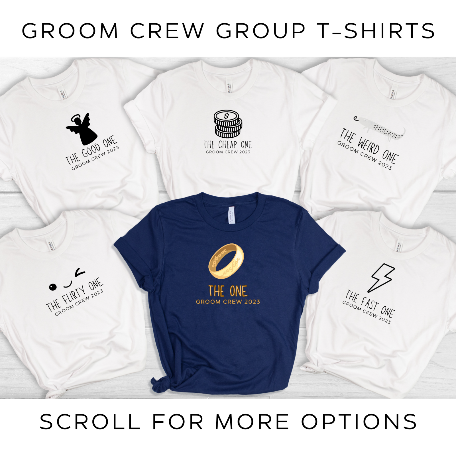 Bachelor party group t-shirts Buck party shirts Groom crew tshirts