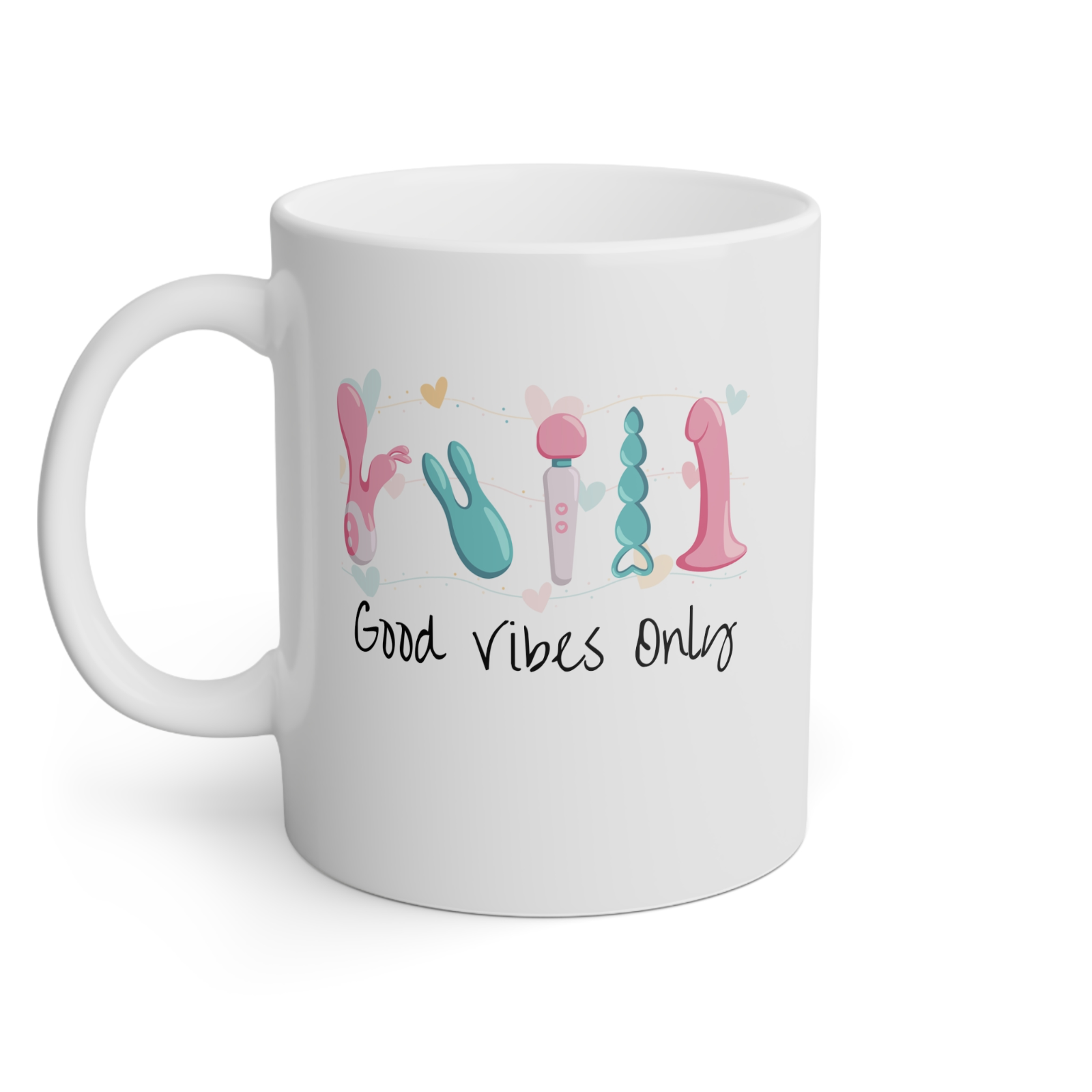 Good Vibes Novelty Mug Funny Adult Coffee Cup