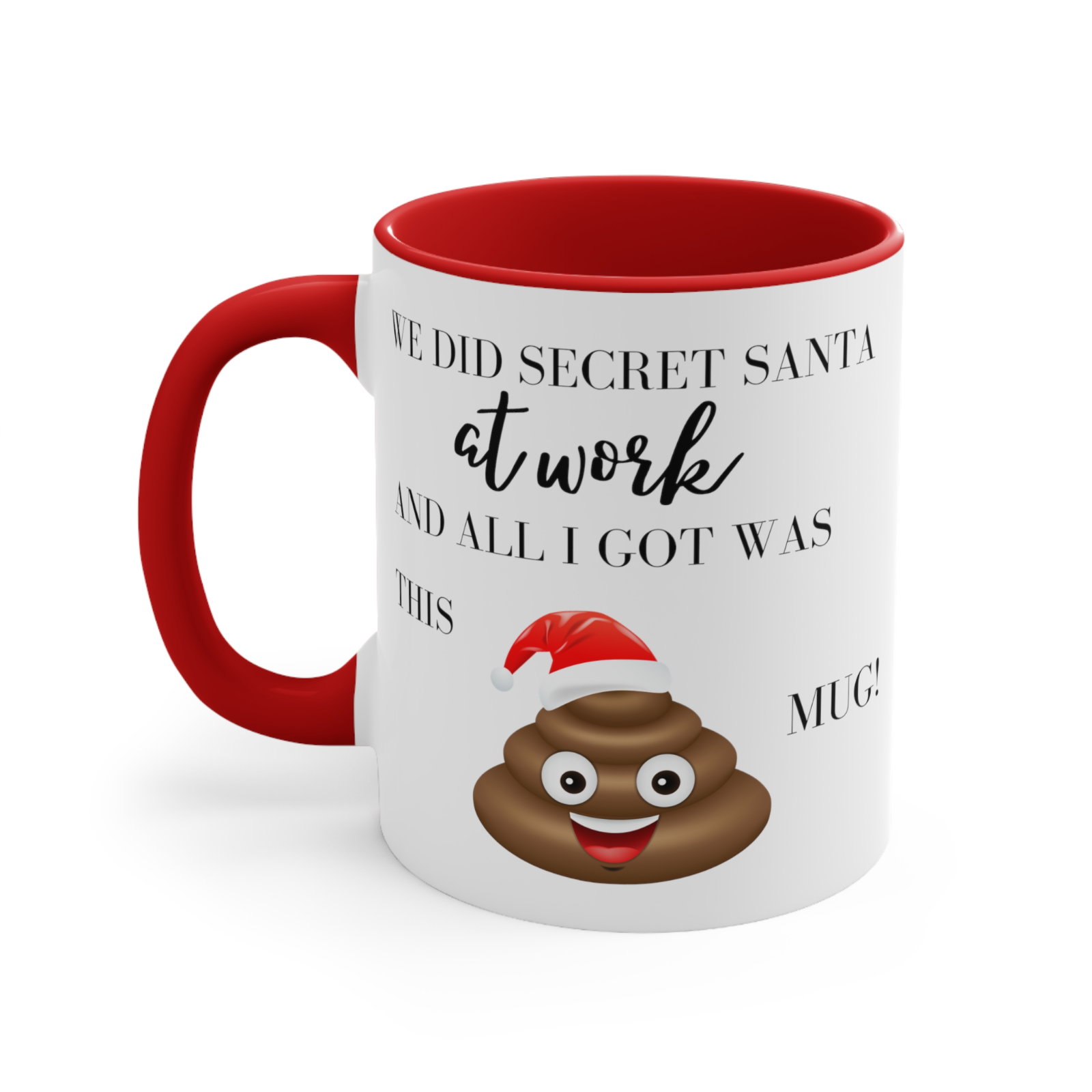 Secret Santa shit Novelty mug work secret Santa Kris Kringle gift