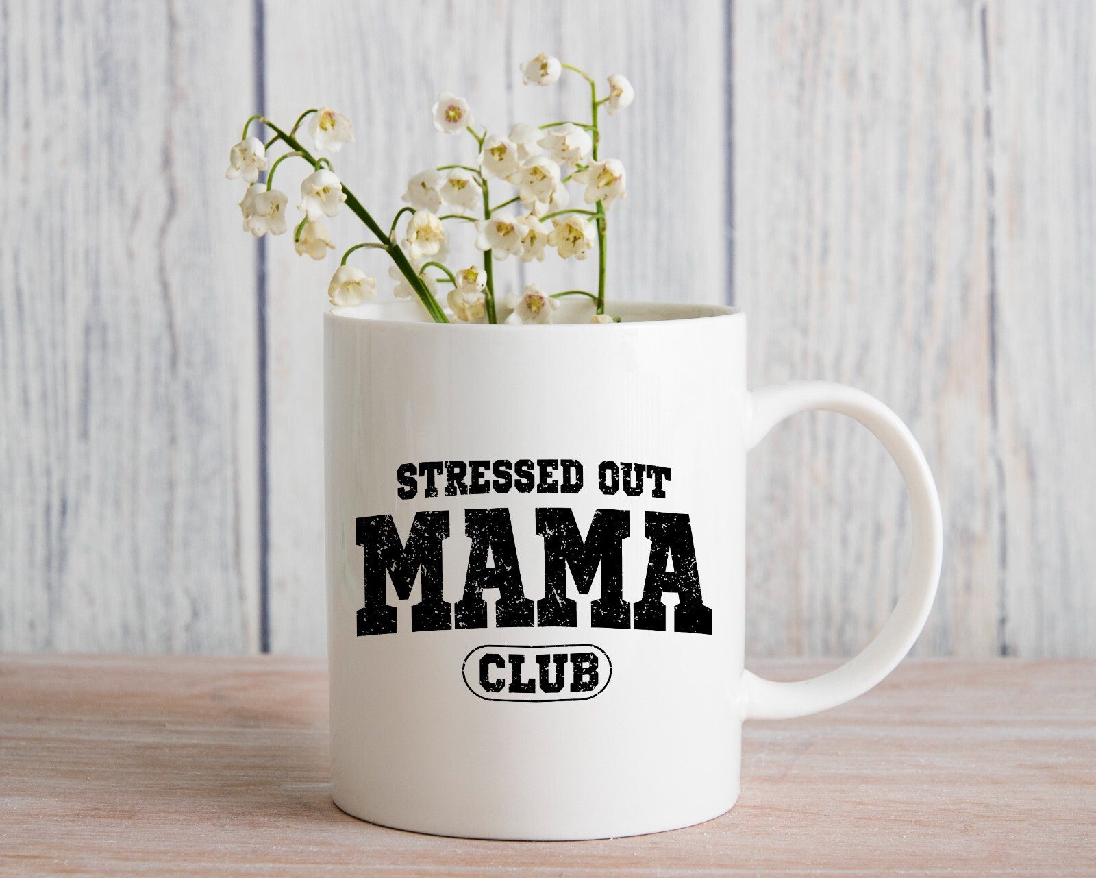 Stressed Out Mama Club Novelty Mug Gift Coffee Cup