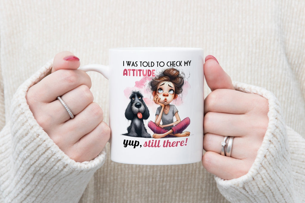 Girl with Attitude Gift Novelty Mug Gift Coffee Cup