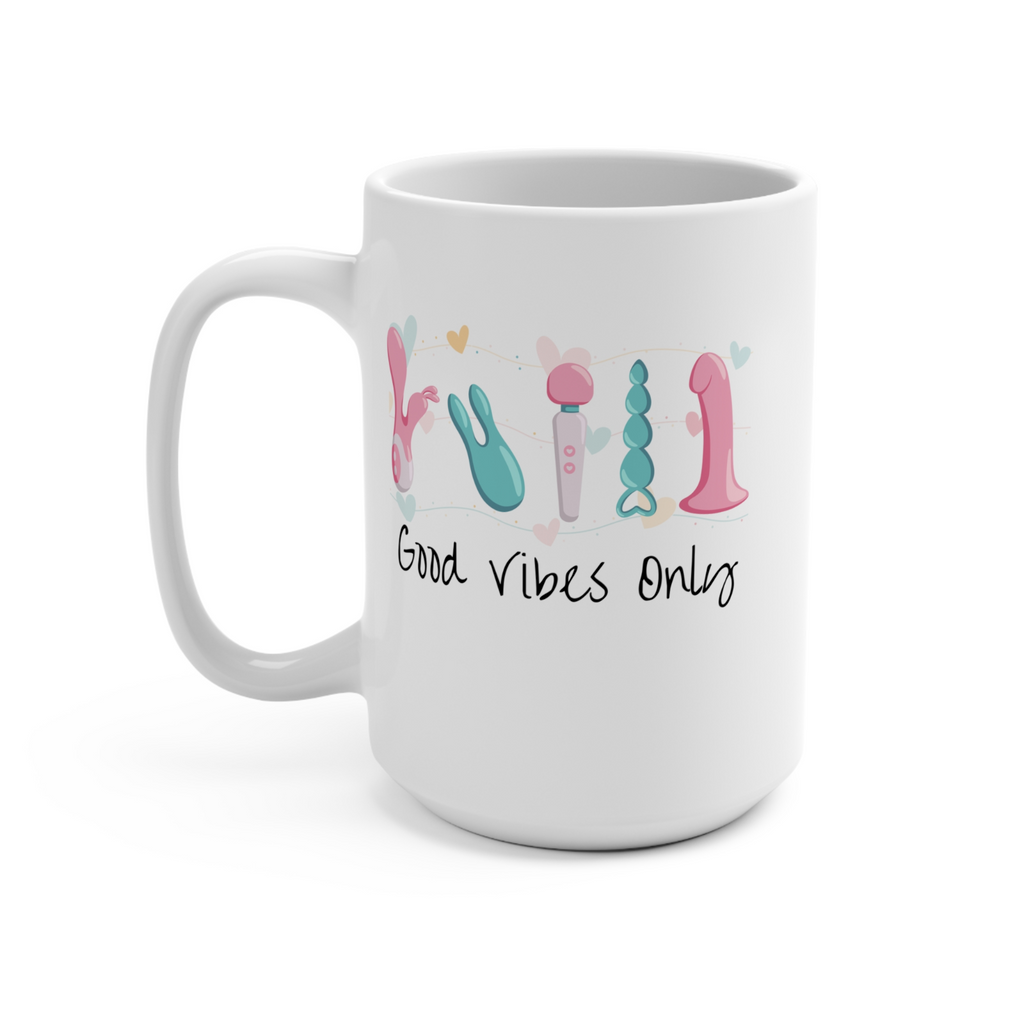 Good Vibes Novelty Mug Funny Adult Coffee Cup
