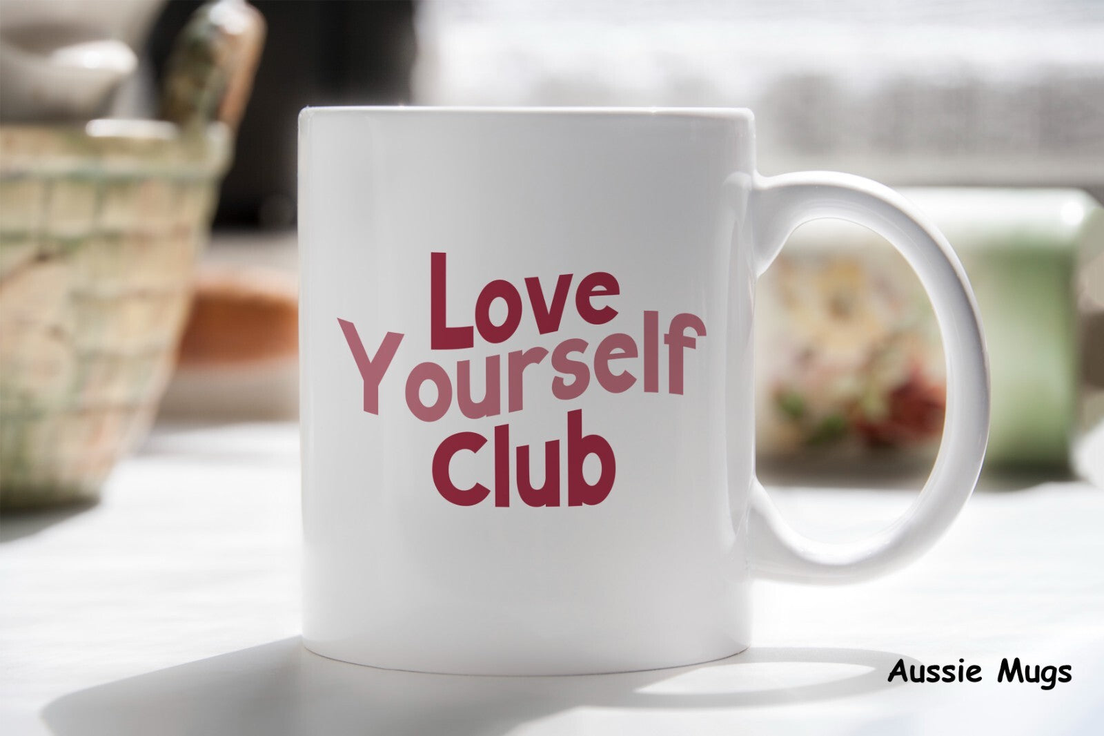 Self Love Yourself Novelty mug gift coffee cup