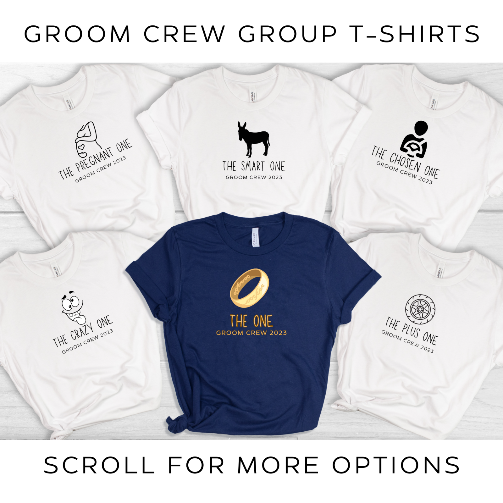 Bachelor party group t-shirts Buck party shirts Groom crew tshirts