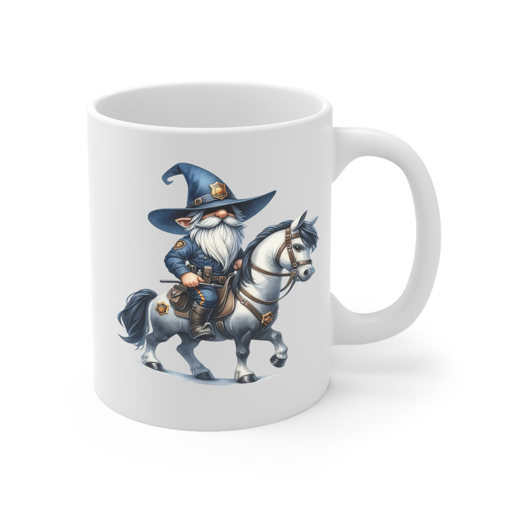 Police gnome novelty mug multiple variations types birthday cop graduation