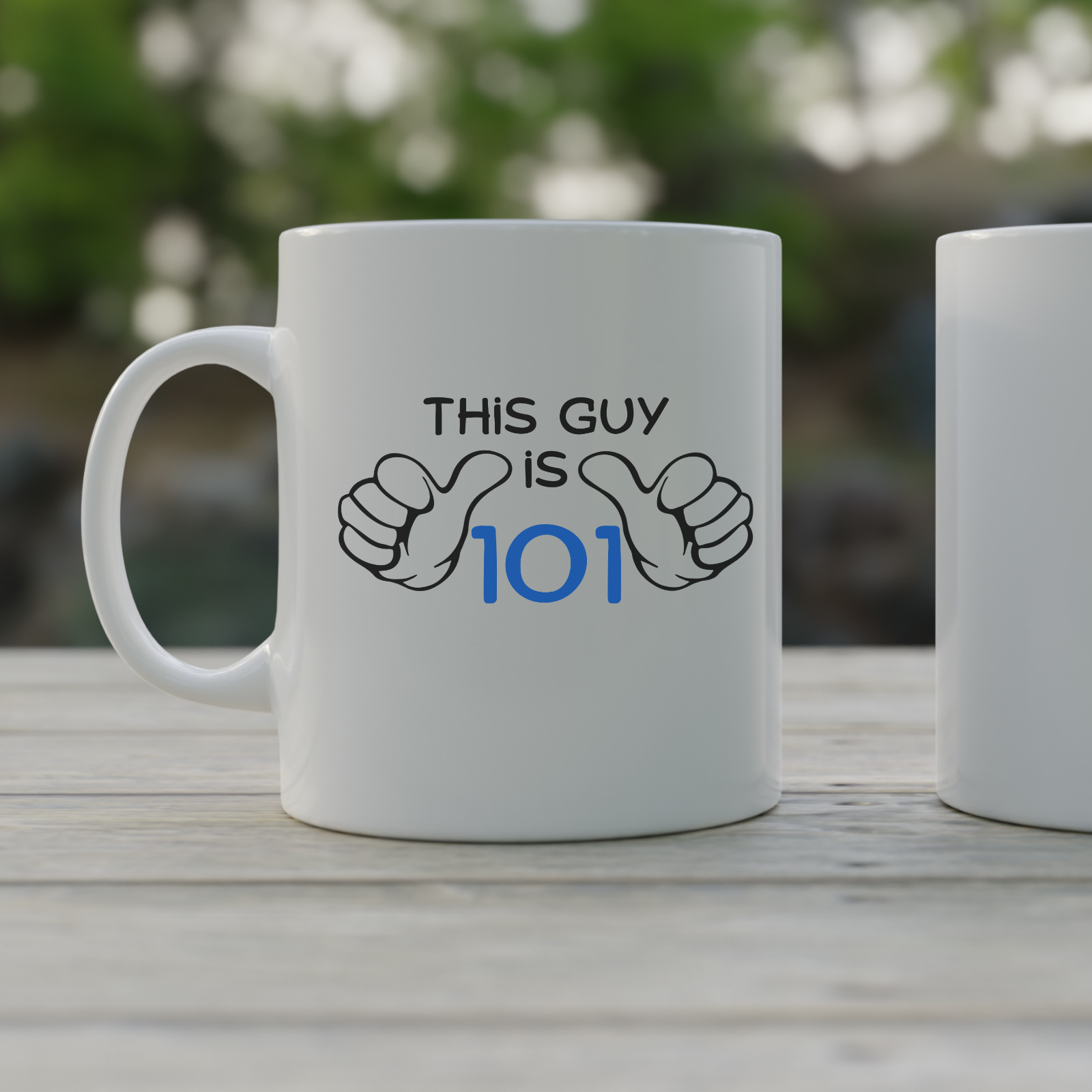 101st birthday novelty mug this guy is 101