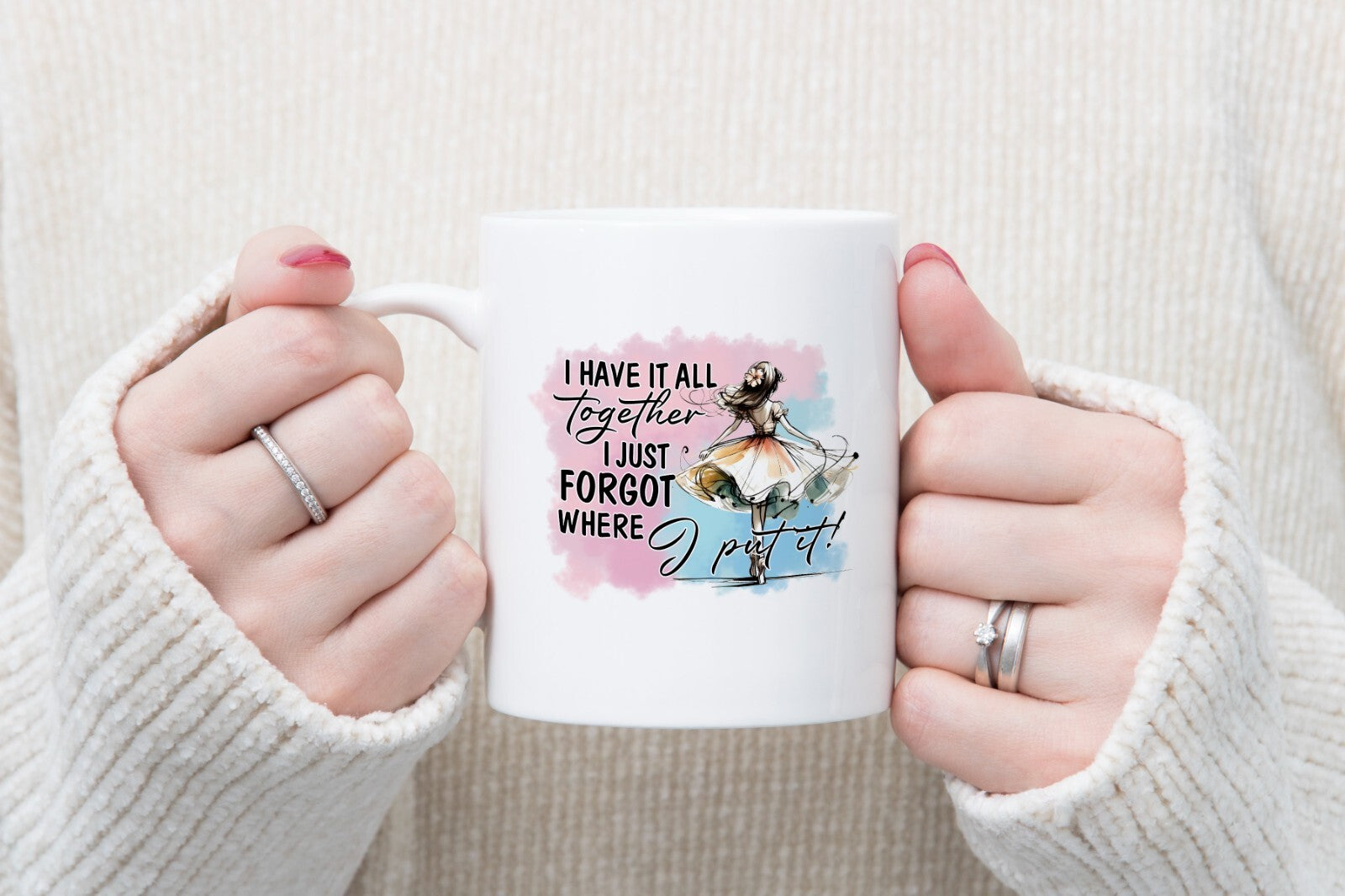 Single Mum Gift I Have It All Together Novelty Mug Gift Coffee Cup