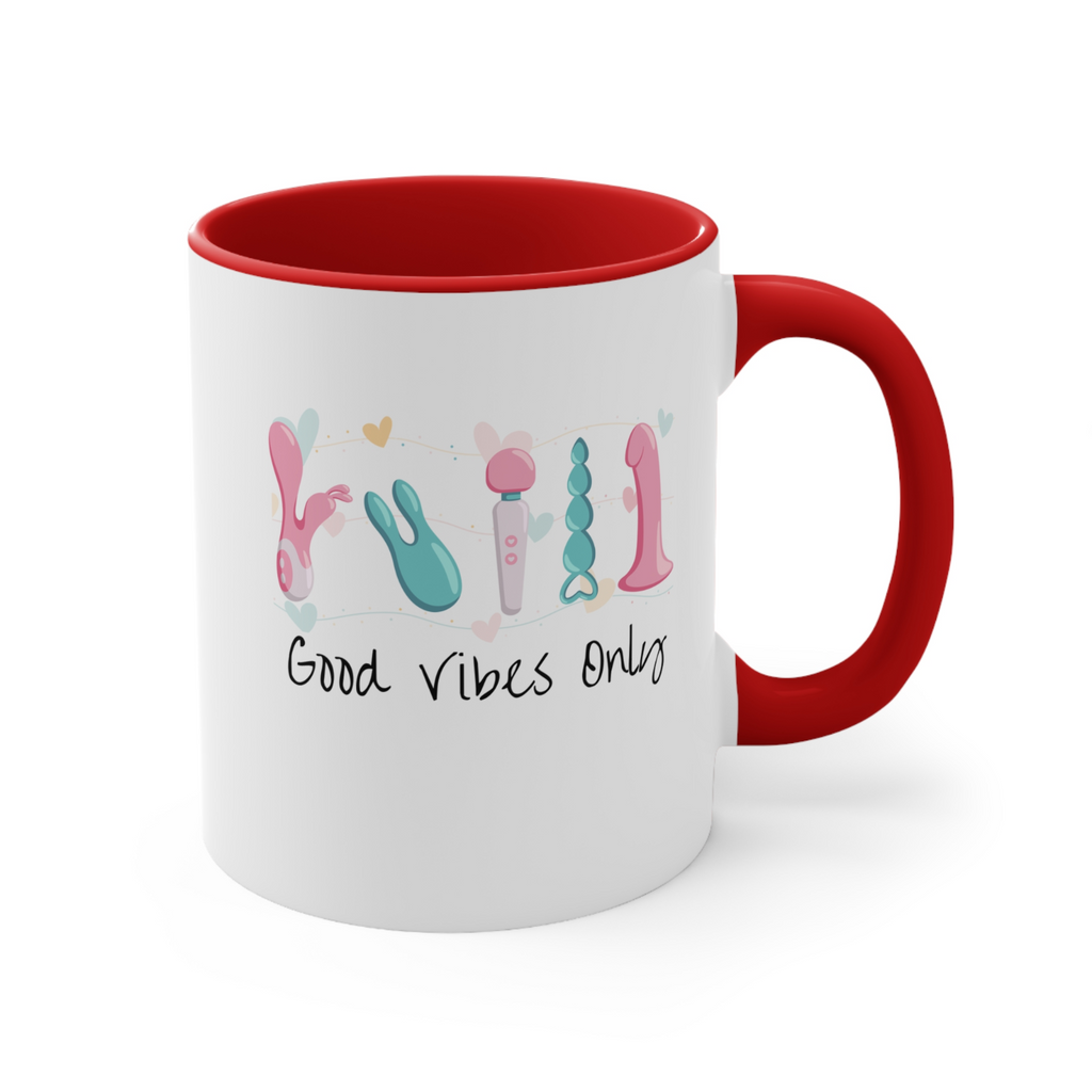 Good Vibes Novelty Mug Funny Adult Coffee Cup