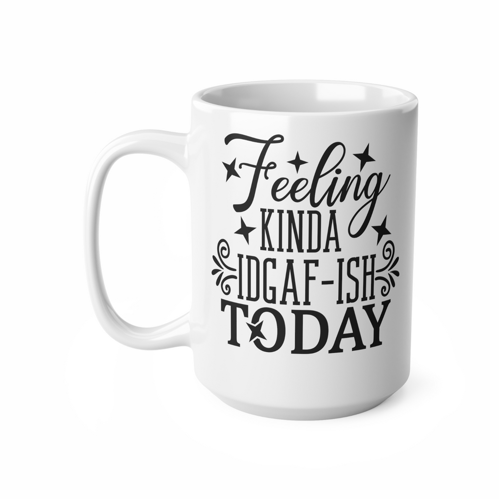 sarcastic mug idgaf I don't care today having a bad hair day mug for christmas