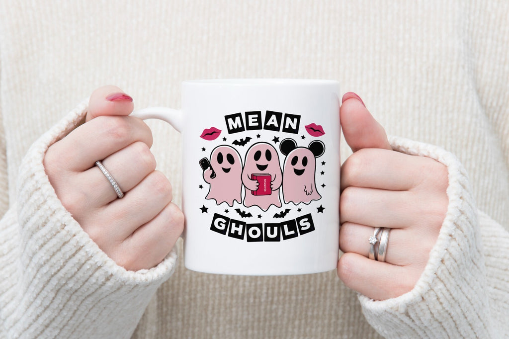 Mean Ghouls Girls Halloween Novelty Mug Gift Coffee Cup