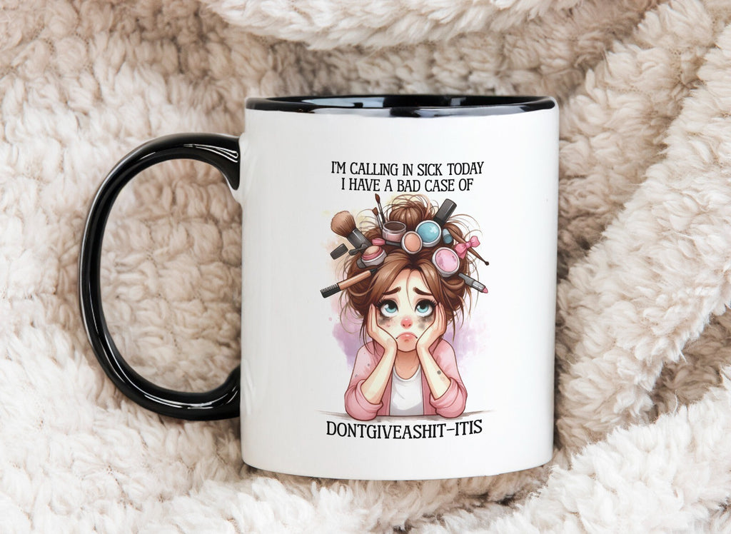 Don't Give a Sh*t Novelty Mug Gift Calling in Sick Coffee Cup