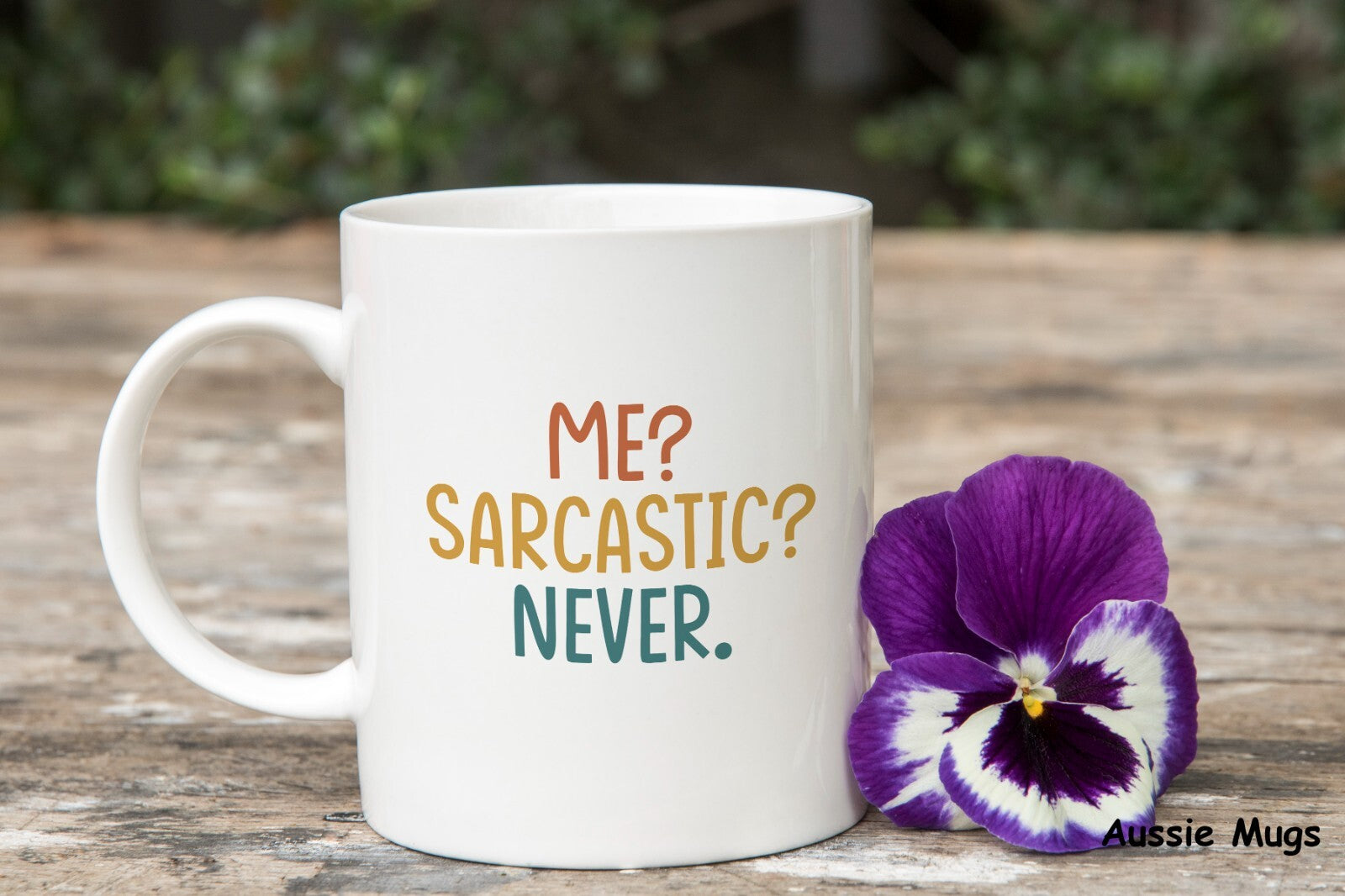 Sarcastic Sarcasm Me Never Novelty mug gift coffee cup