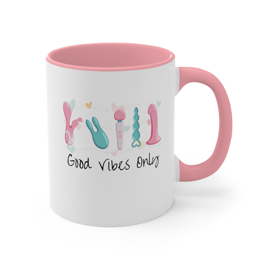 Good Vibes Novelty Mug Funny Adult Coffee Cup