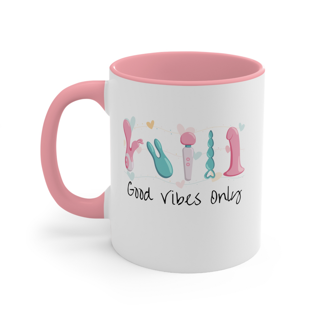 Good Vibes Novelty Mug Funny Adult Coffee Cup