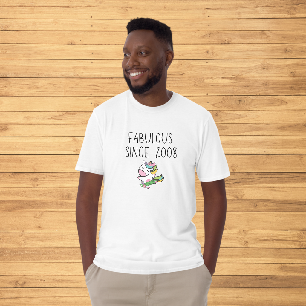 16 year old birthday t-shirt fabulous Since 2008 tshirt 16th birthday gift