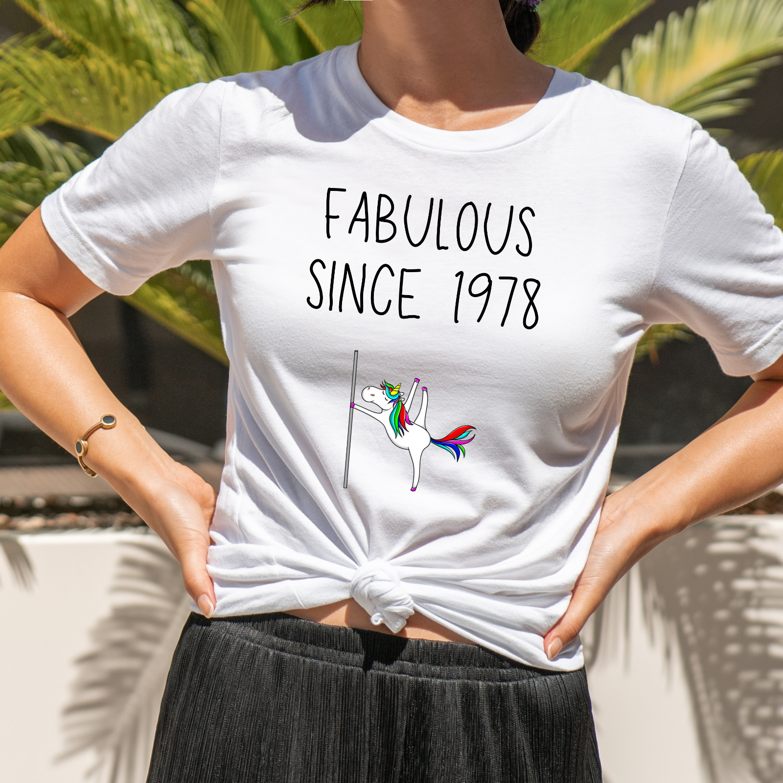 Fabulous Since 1978 Unicorn T-Shirt birthday tshirt 46th birthday gift 46 year