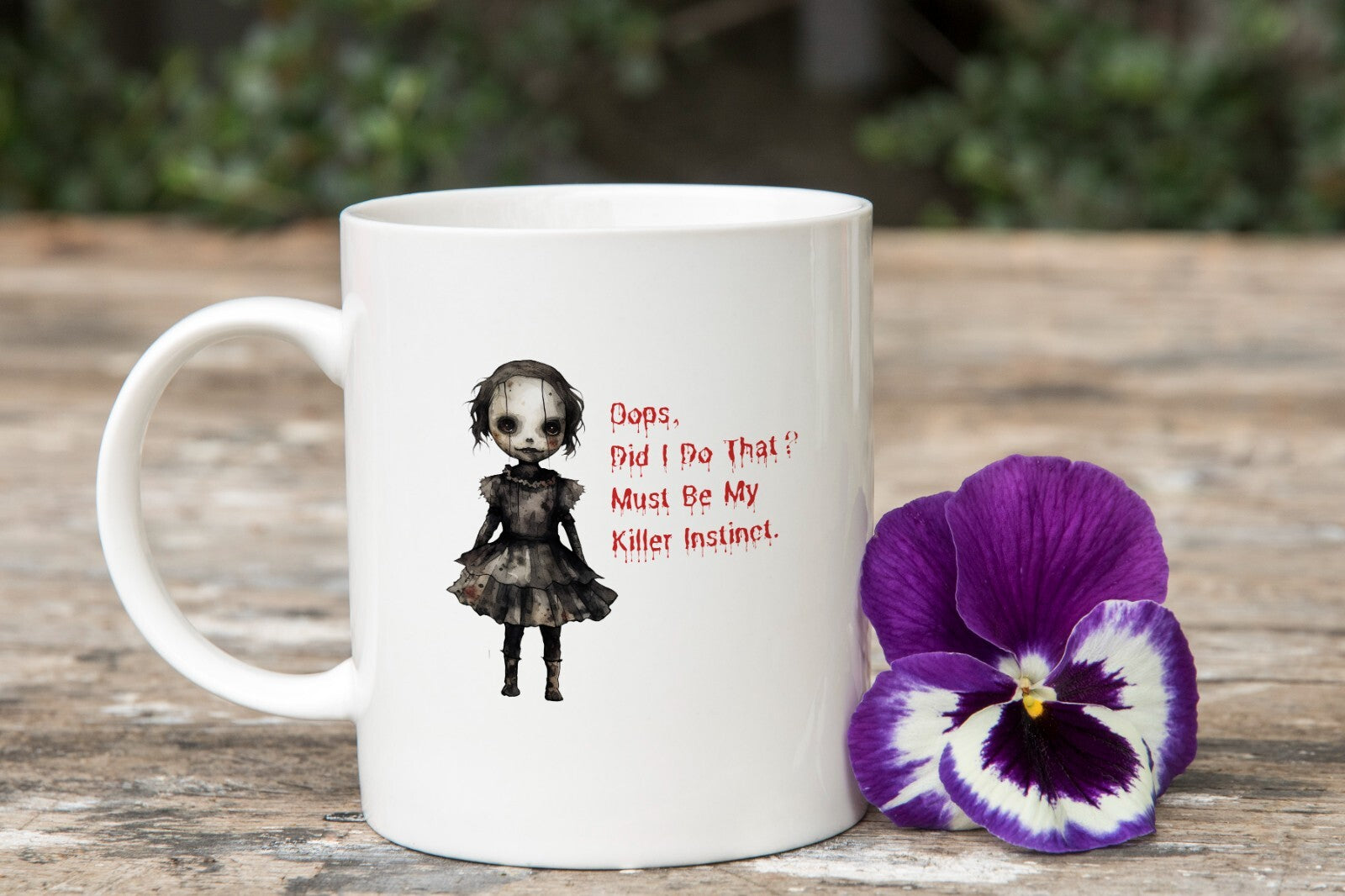Killer Instinct Sarcastic Novelty Mug Gift Coffee Cup