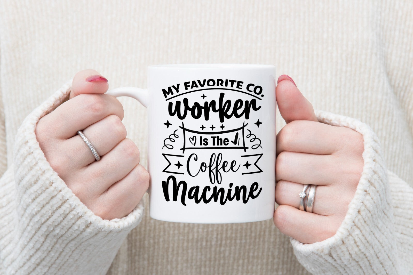 Work Coffee Machine Novelty Mug Gift Coffee Cup