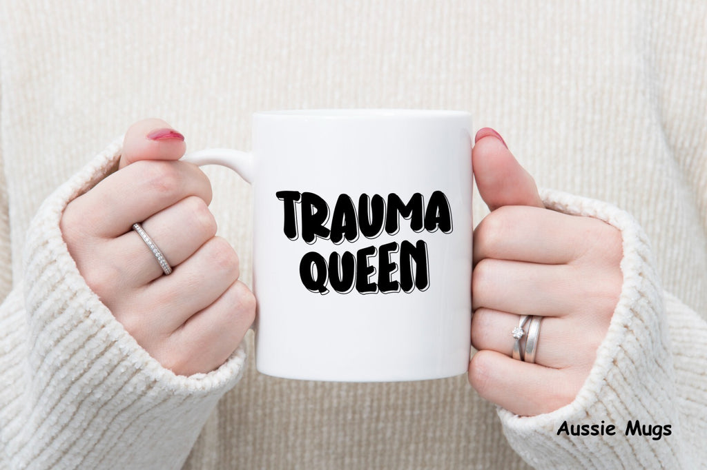 Trauma Queen Nurse Novelty mug gift coffee cup