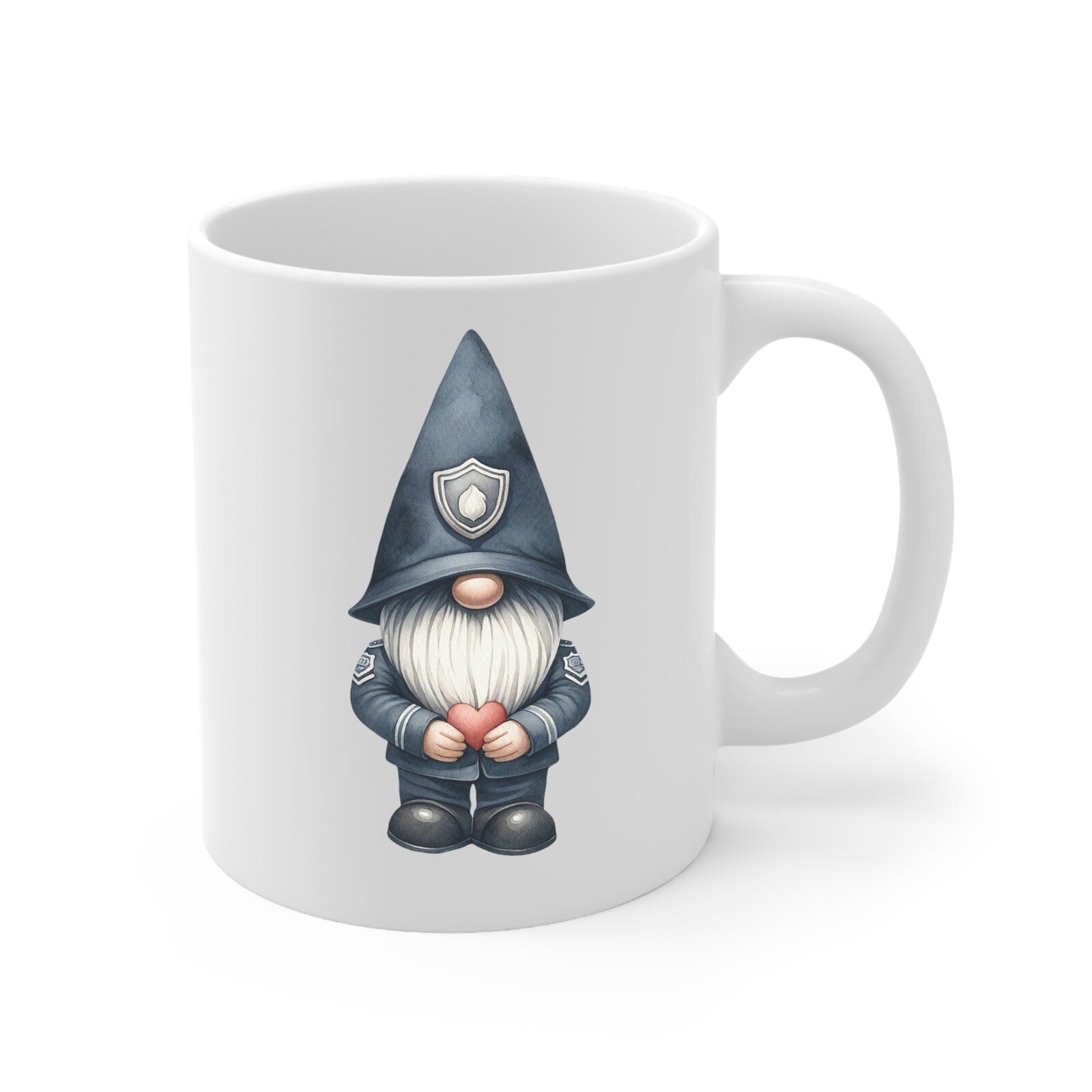 Police gnome novelty mug multiple variations types birthday cop graduation