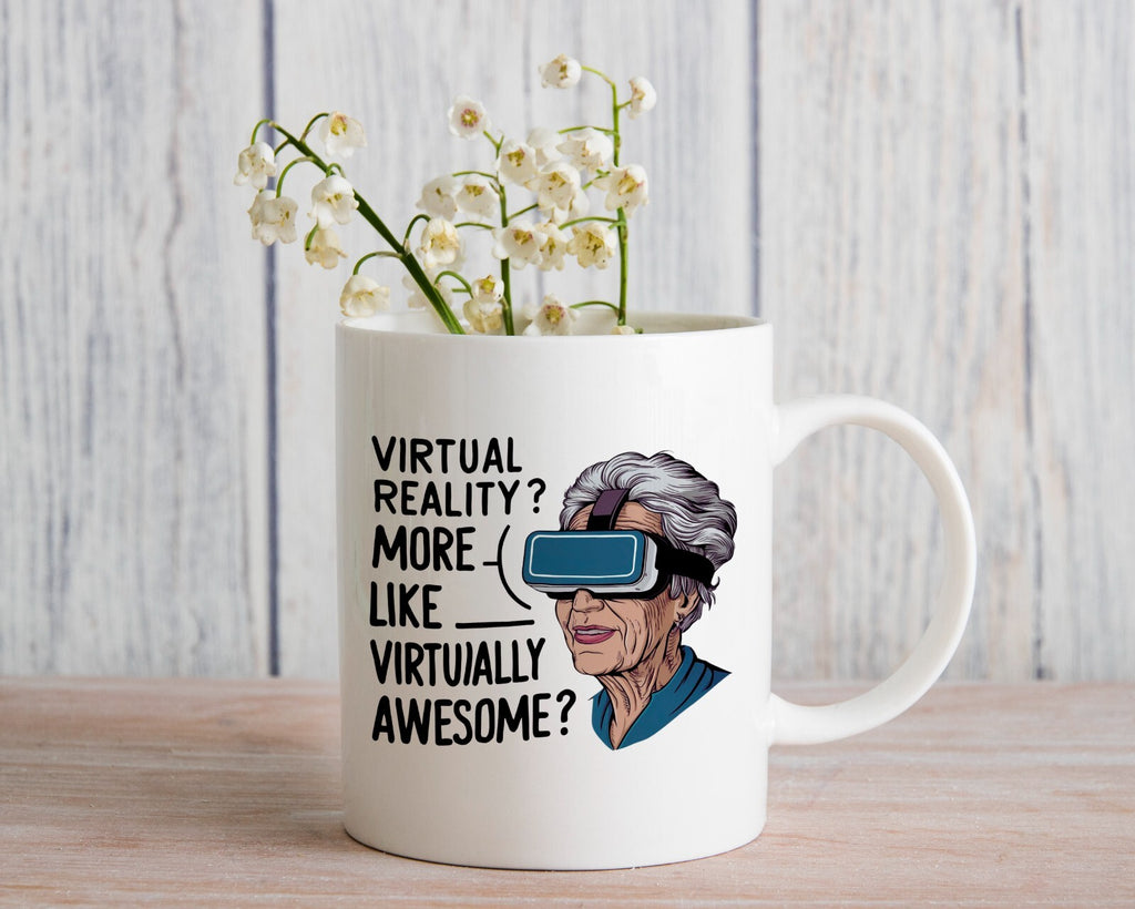 VR Grandma Gift Granny Novelty Mug Gift Coffee Cup