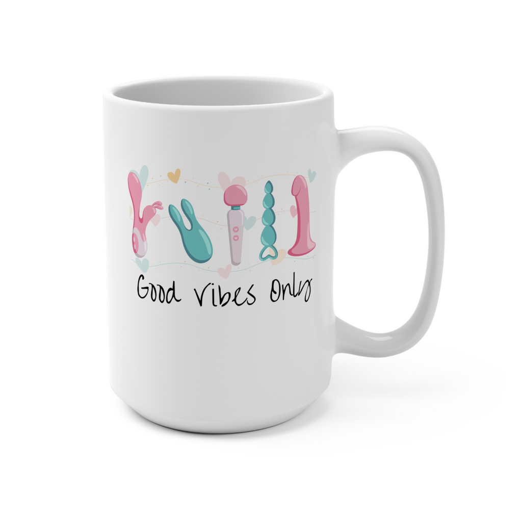 Good Vibes Novelty Mug Funny Adult Coffee Cup