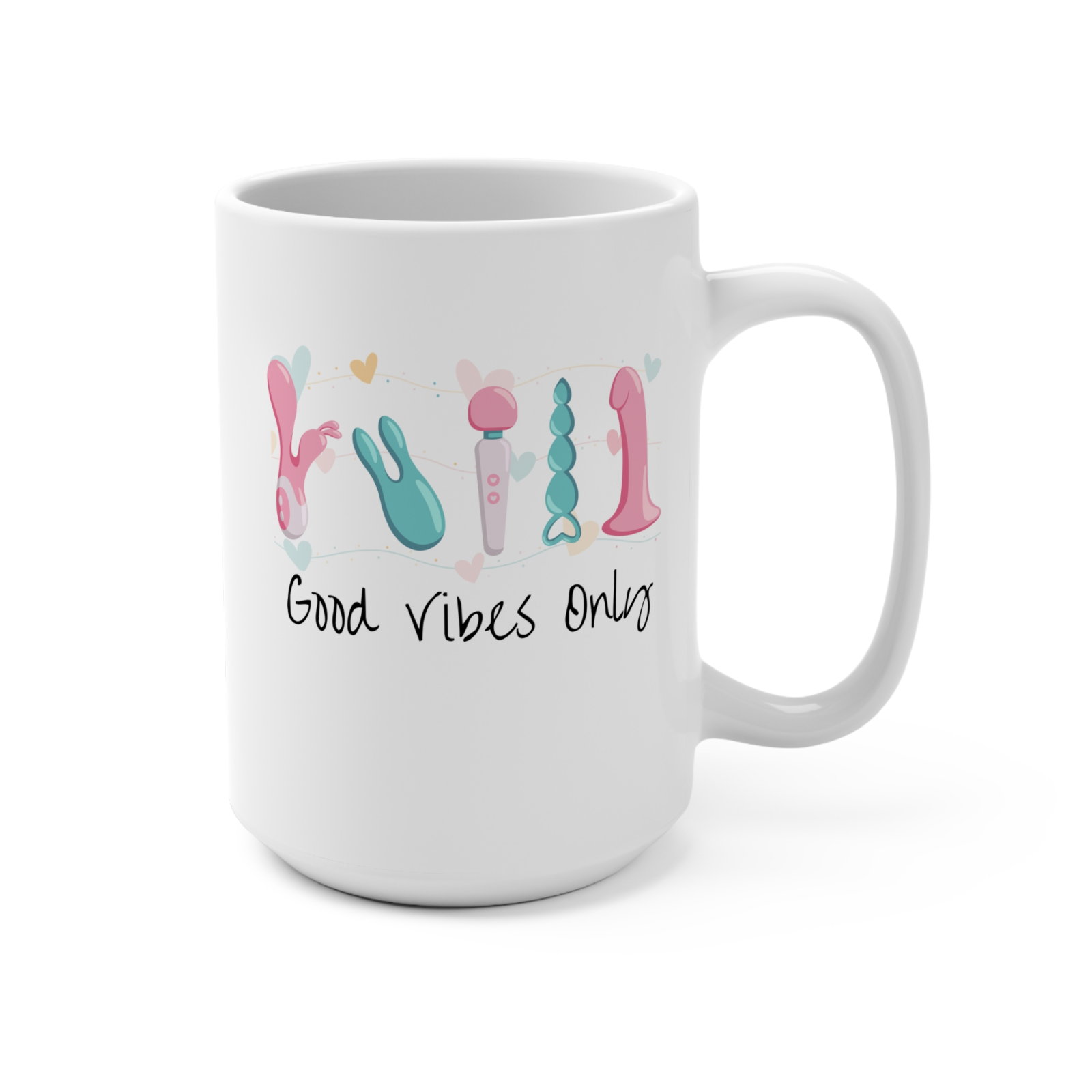 Good Vibes Novelty Mug Funny Adult Coffee Cup