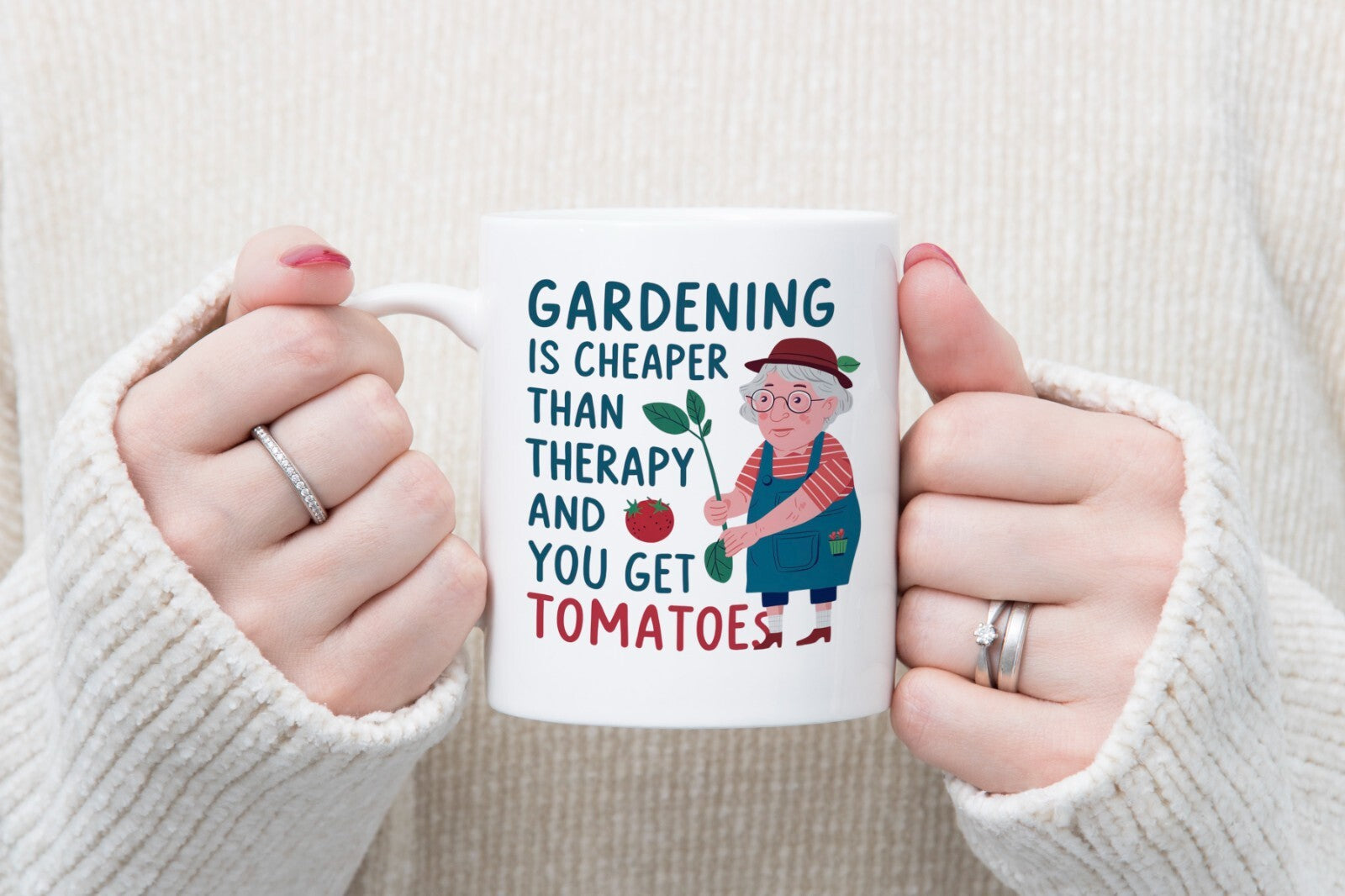 Gardening Grandma Gift Granny Novelty Mug Gift Coffee Cup