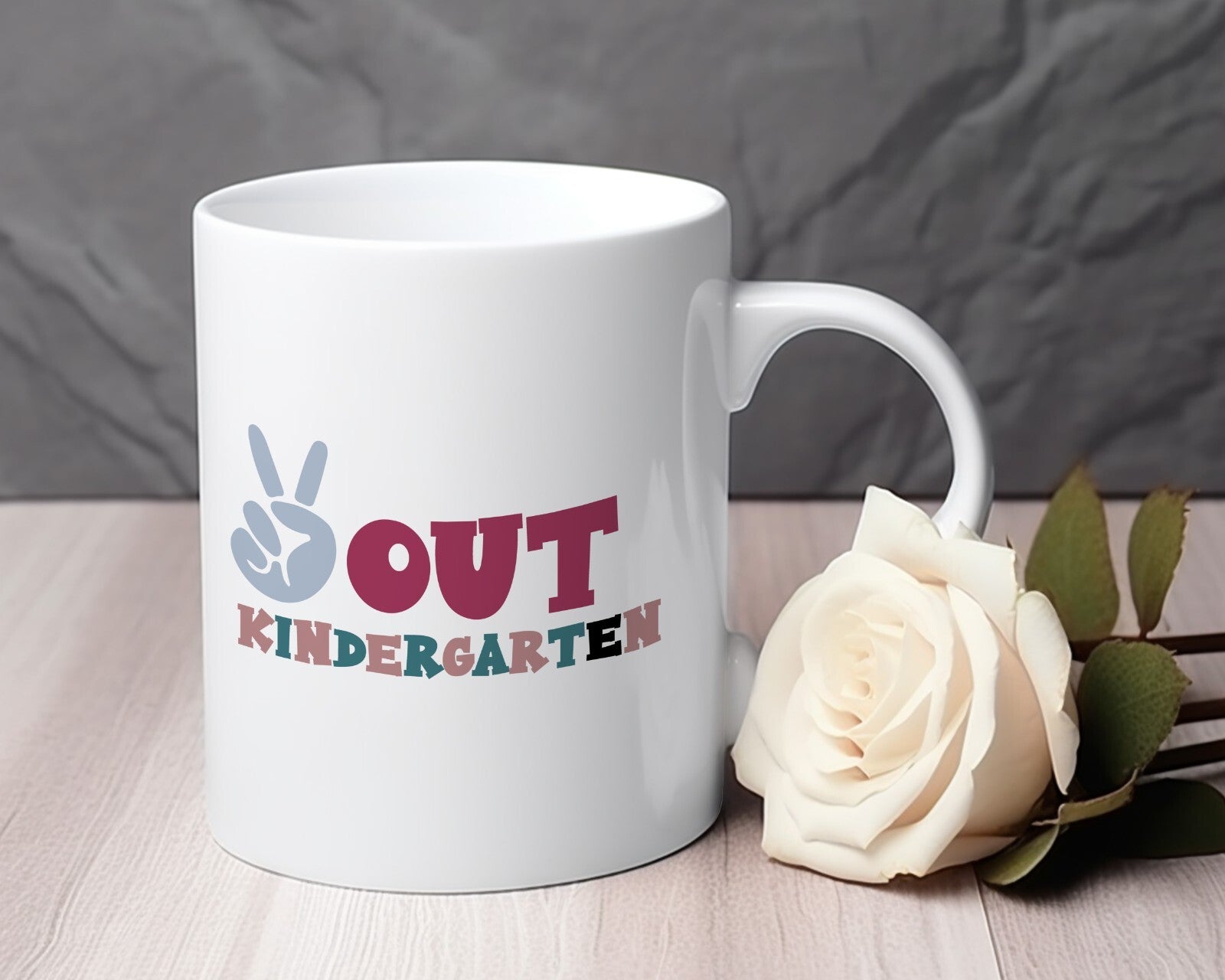 1st first grade school out of kindergarten Novelty mug 11 oz