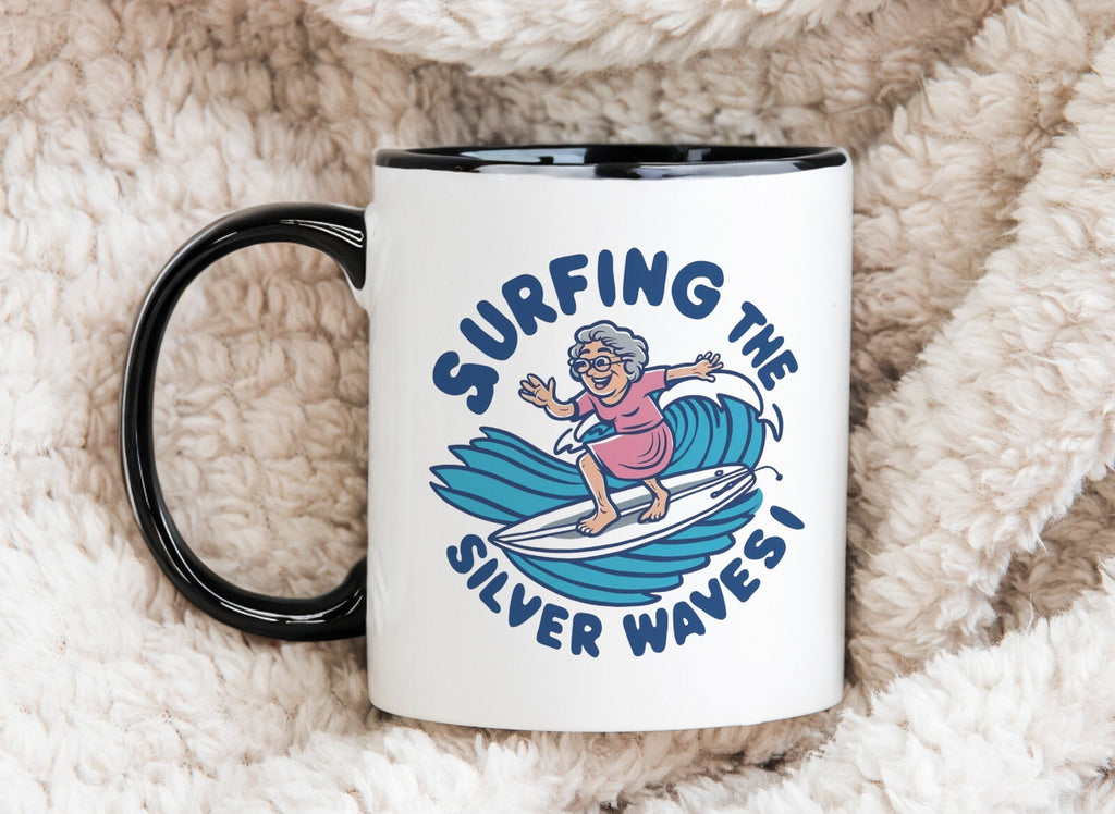 Grandma Surfer Gift Granny Novelty Mug Gift Coffee Cup