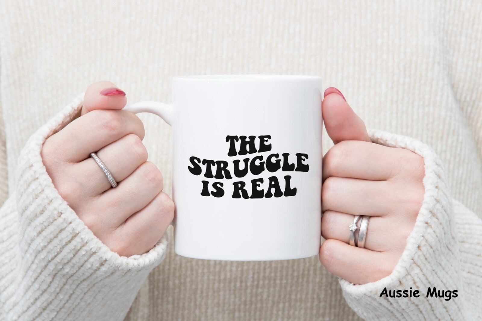 Real Struggle Novelty mug gift coffee cup
