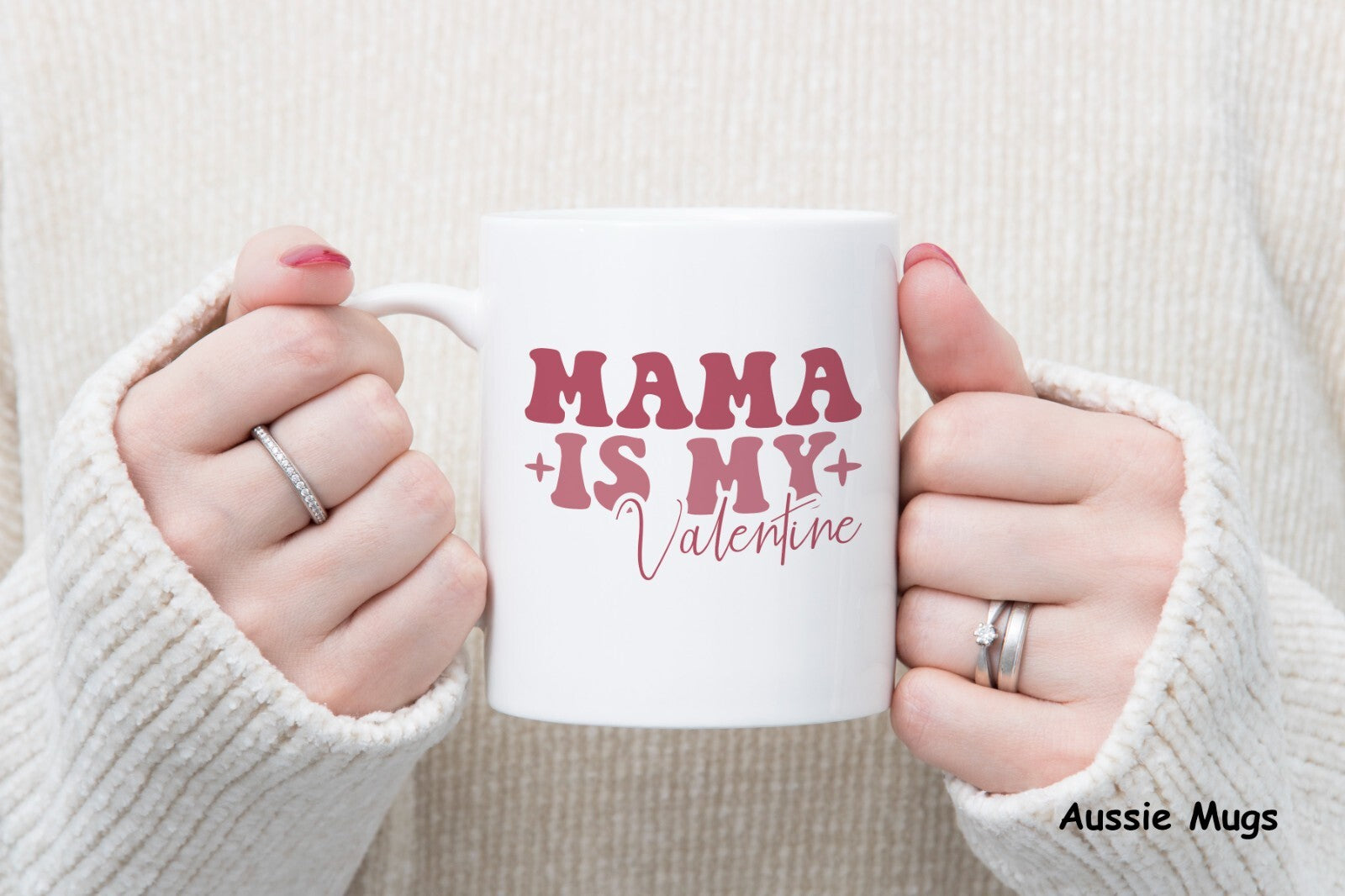 Mama Is My Valentines Novelty mug gift coffee cup