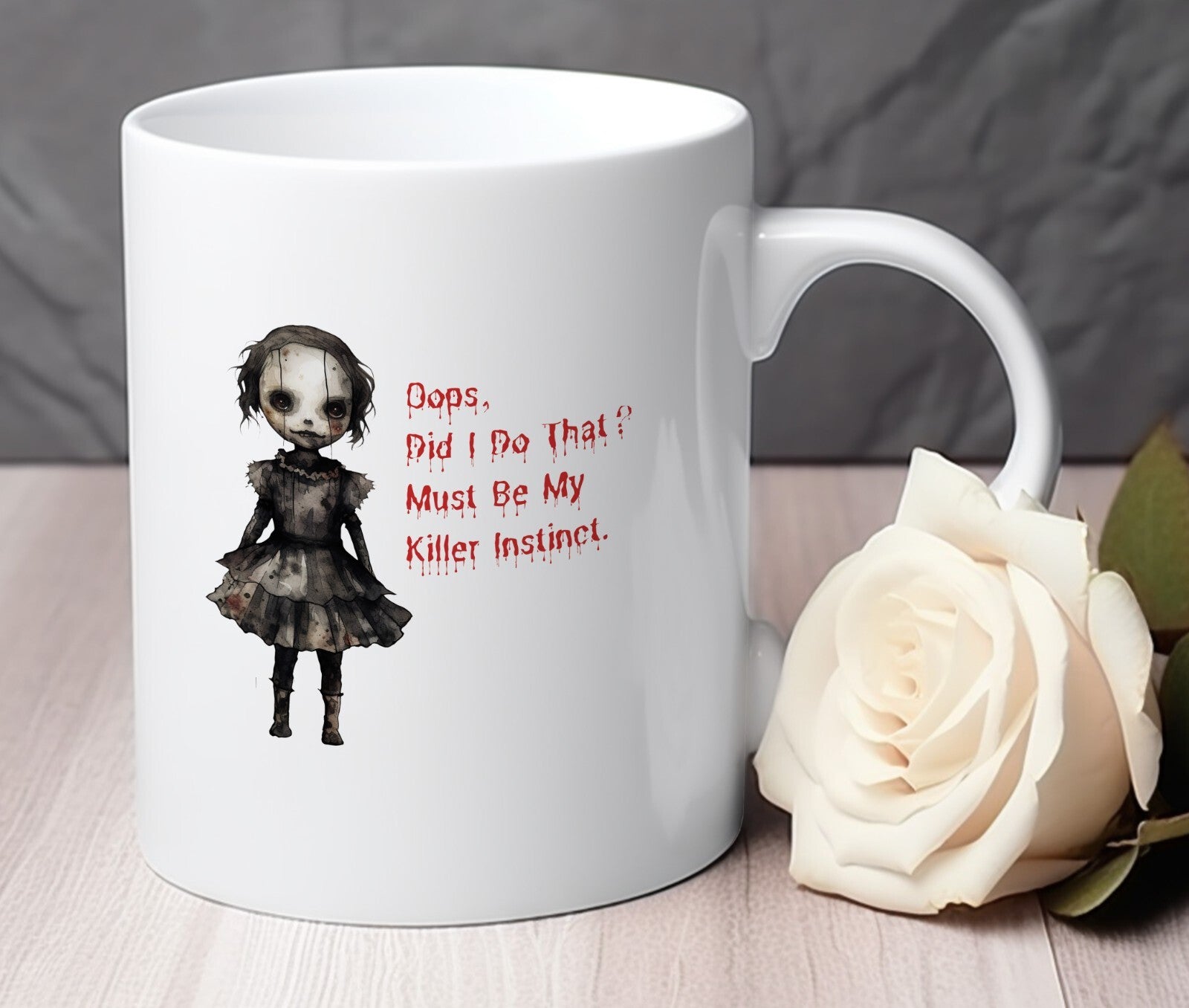 Killer Instinct Sarcastic Novelty Mug Gift Coffee Cup