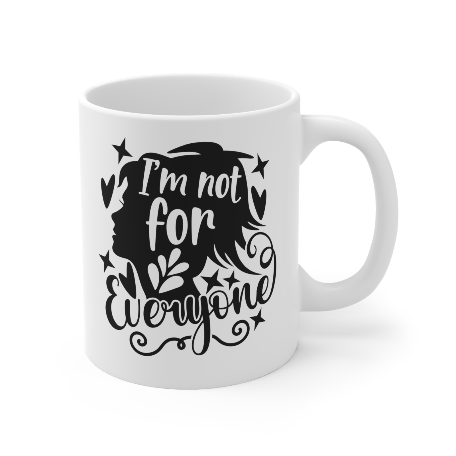 Novelty mug I'm not for everyone neurodivergent weird crazy kind mug