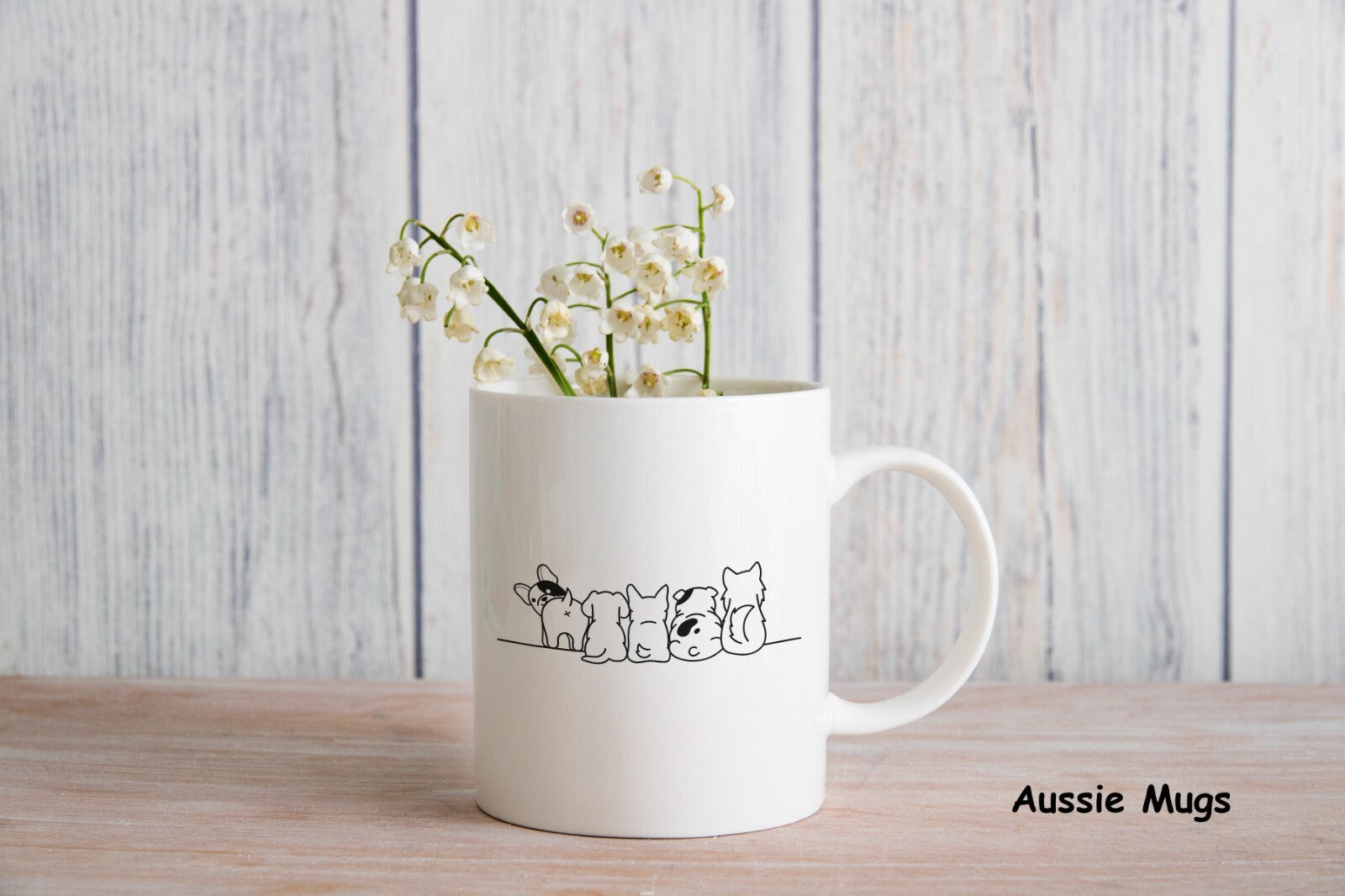 French Bulldog Butt Novelty mug gift coffee cup