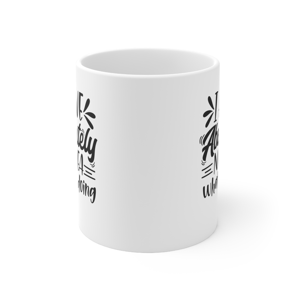 Sarcastic gag gift Novelty mug absolutely clueless no idea stupid af funny mug