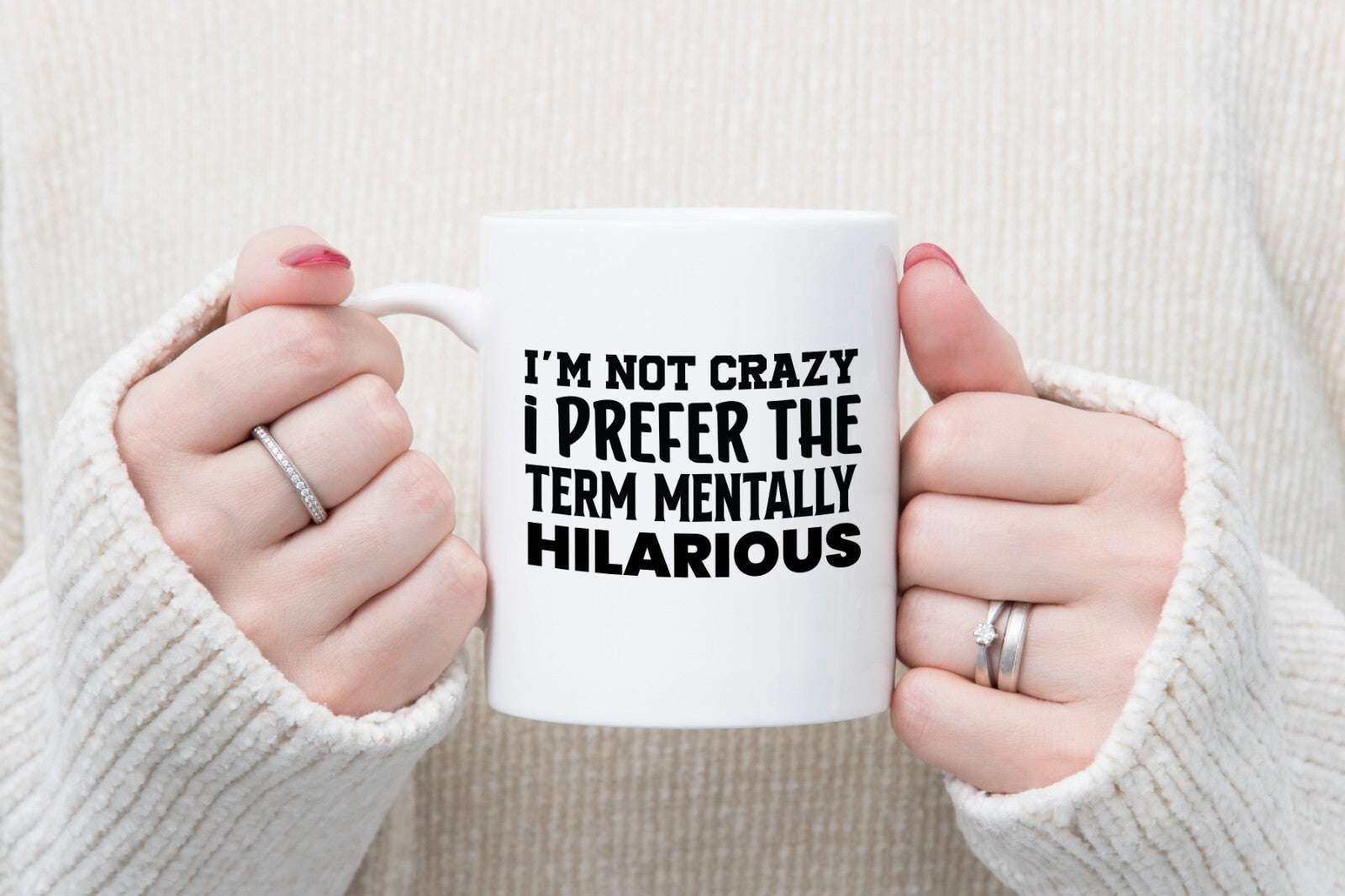 Mentally Hilarious Novelty Mug Gift Coffee Cup