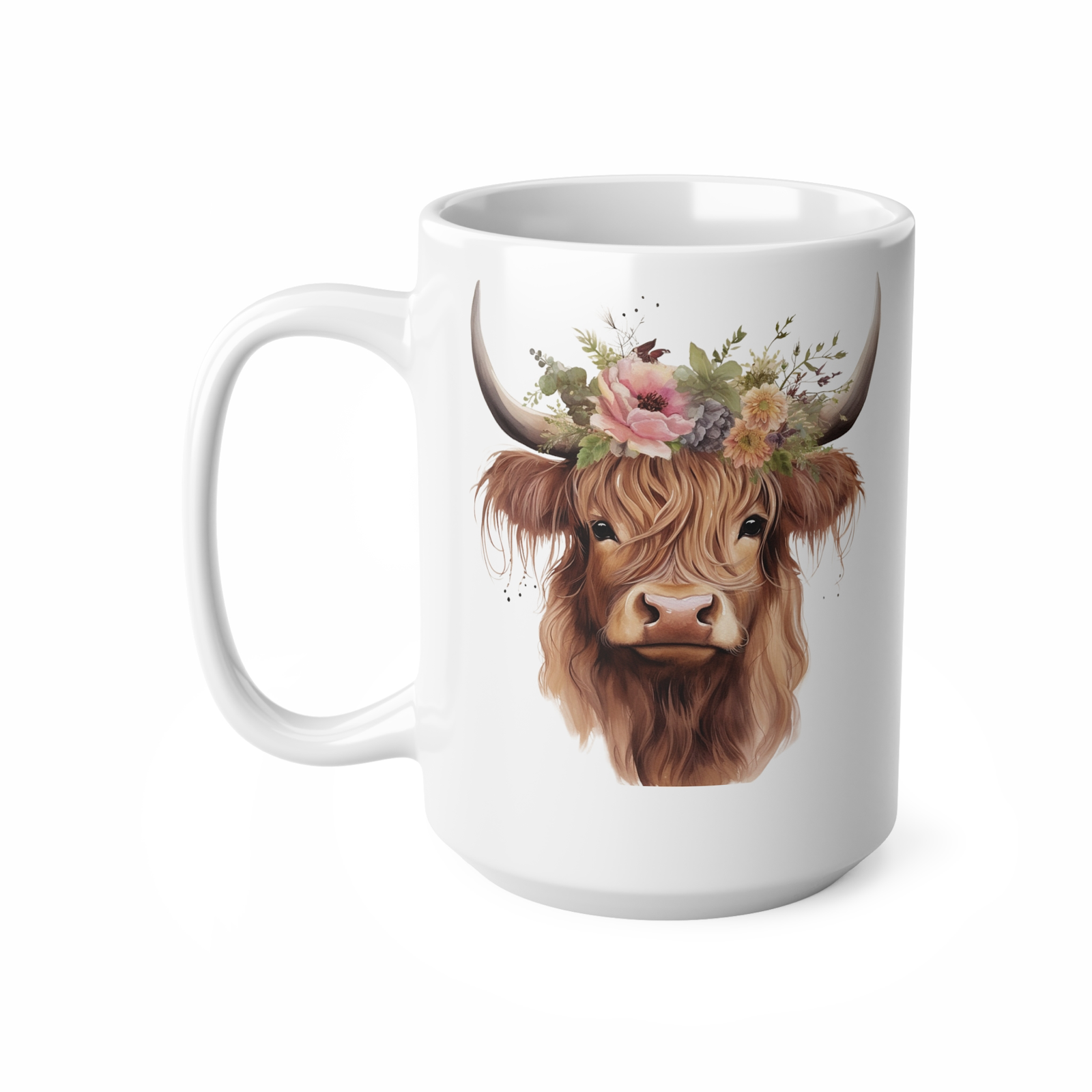 Highland Cow Lover Gift Novelty Mug Mother’s Day Coffee Cup New