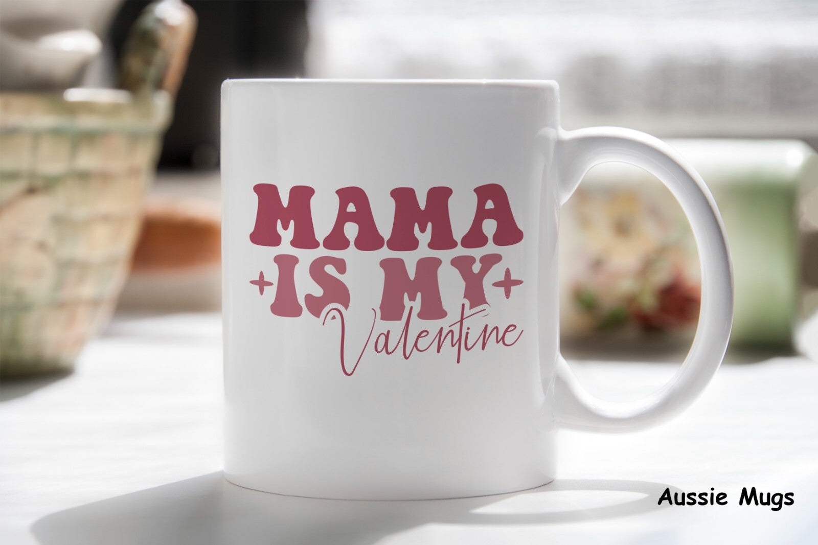 Mama Is My Valentines Novelty mug gift coffee cup