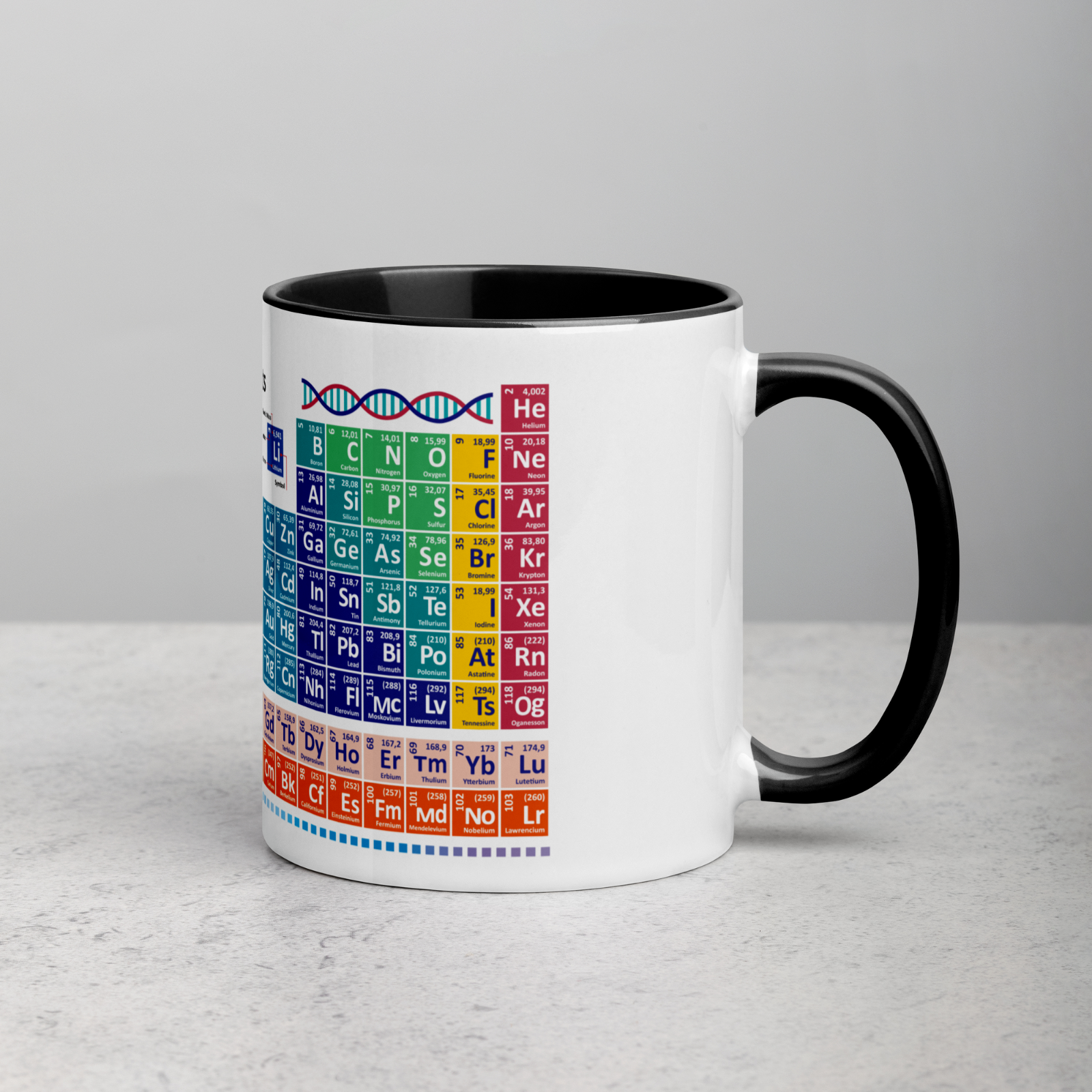 Periodic table elements 118 Novelty mug latest