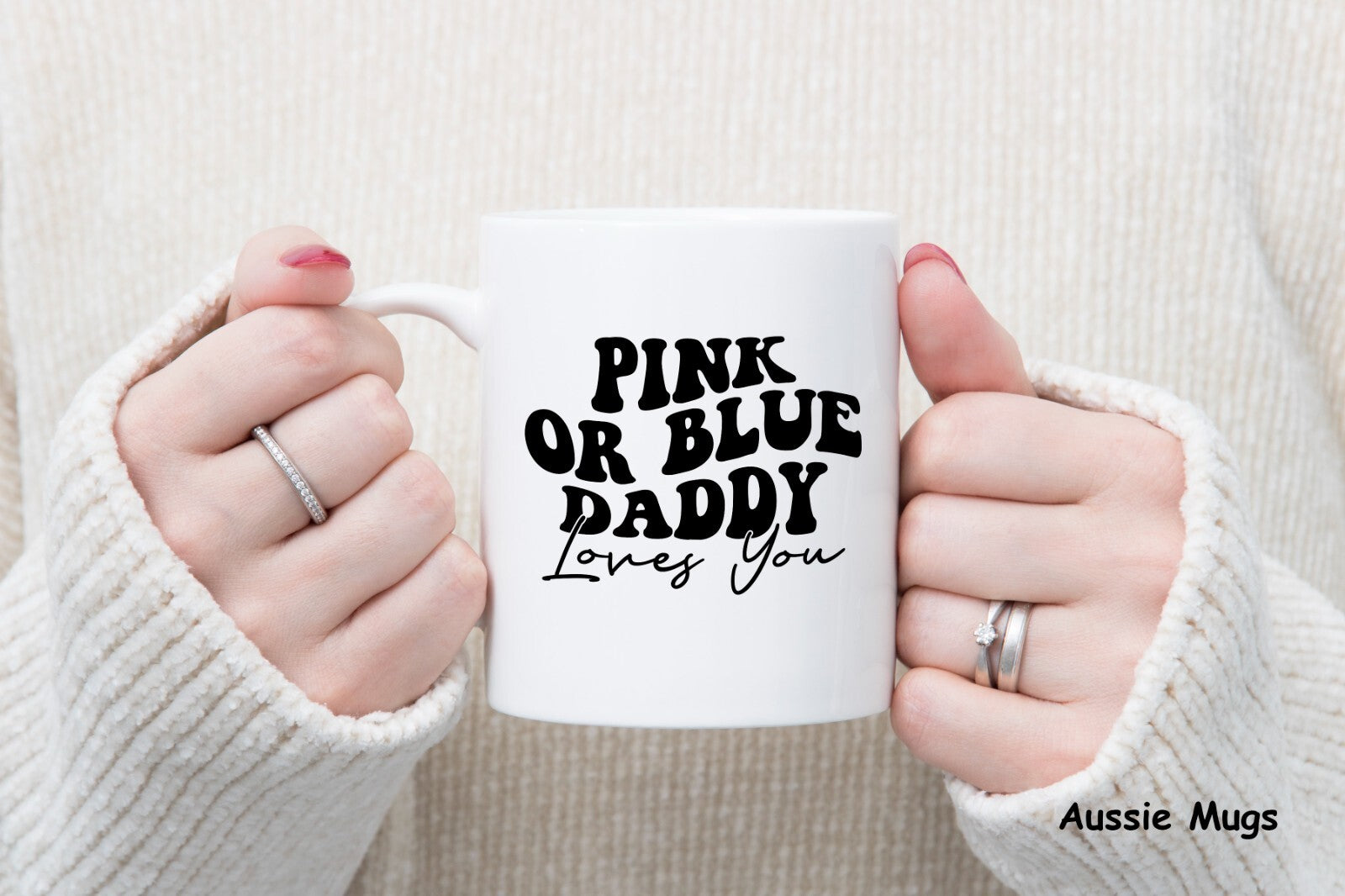 Gender Reveal Dad Gift Novelty mug gift coffee cup