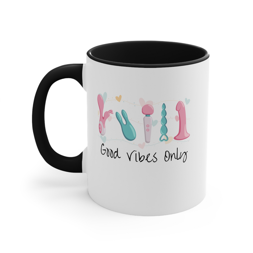 Good Vibes Novelty Mug Funny Adult Coffee Cup