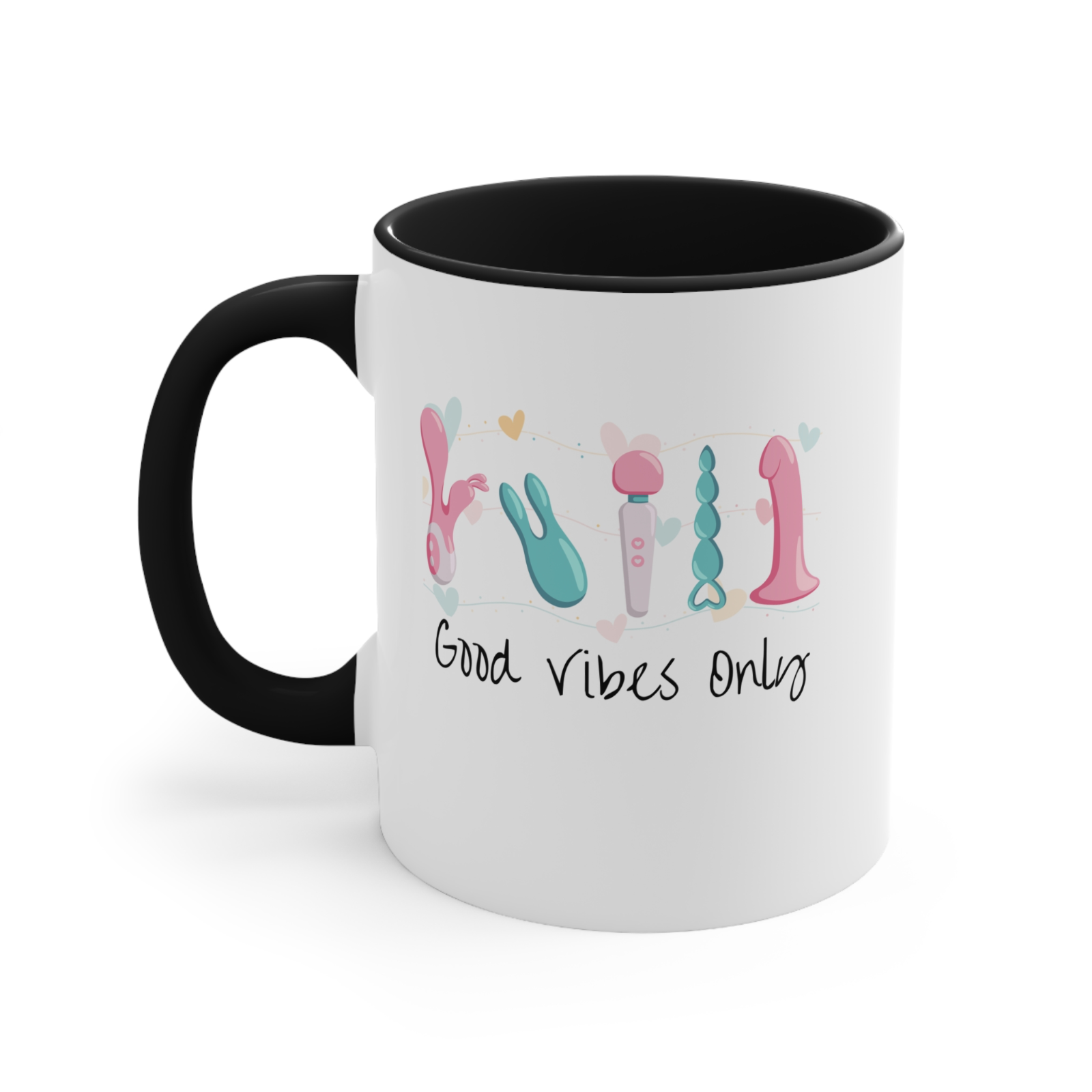 Good Vibes Novelty Mug Funny Adult Coffee Cup