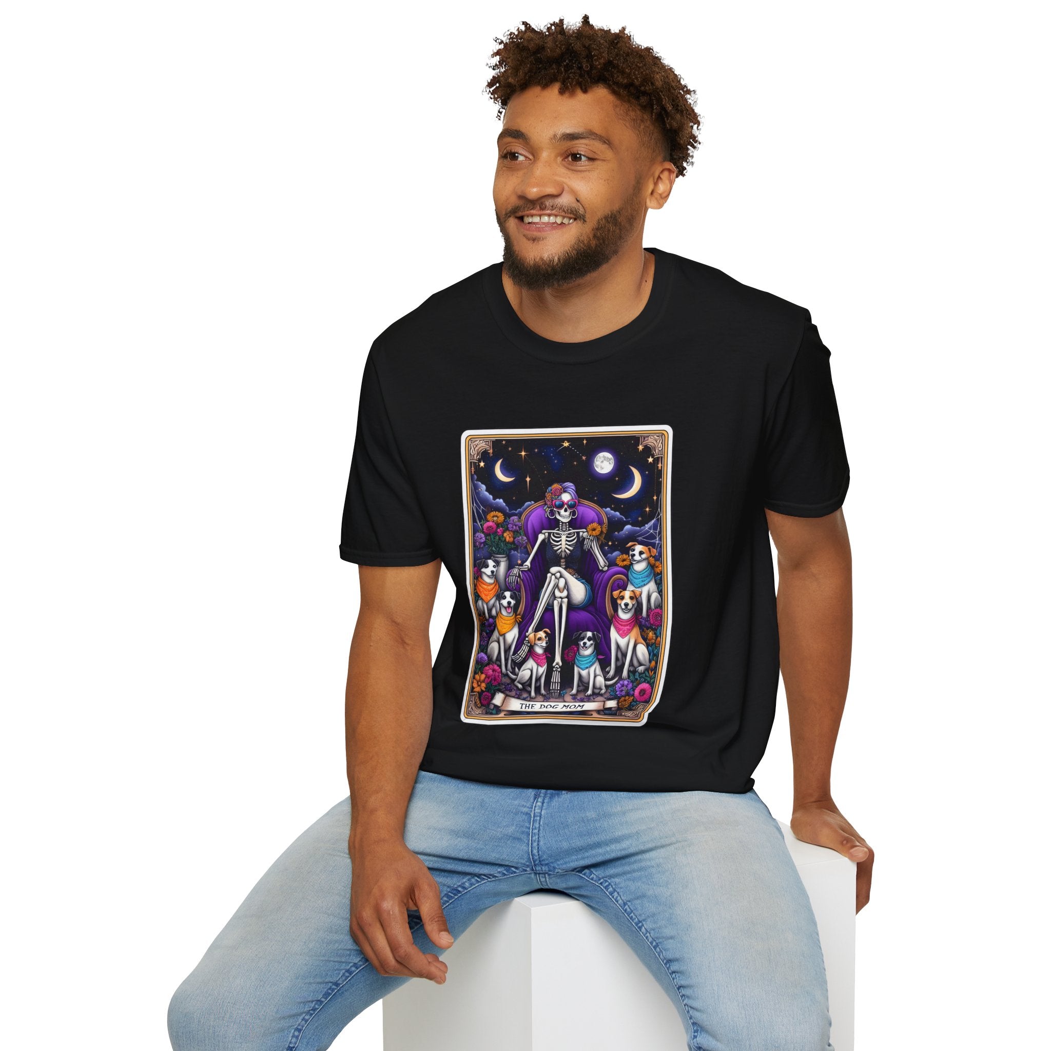 The Dog Mom Mother Tarot Card T-Shirt