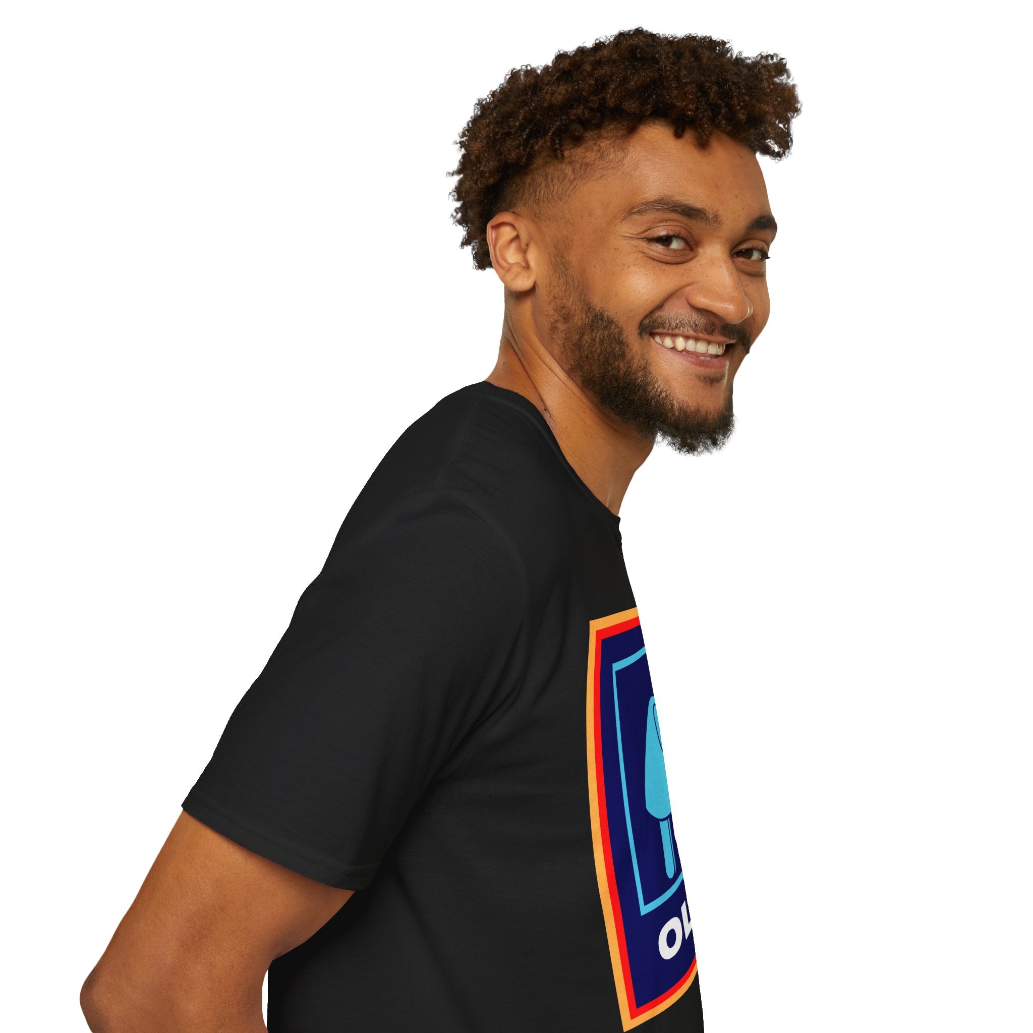 Old lady with Walking Stick Aldi Parody T-Shirt
